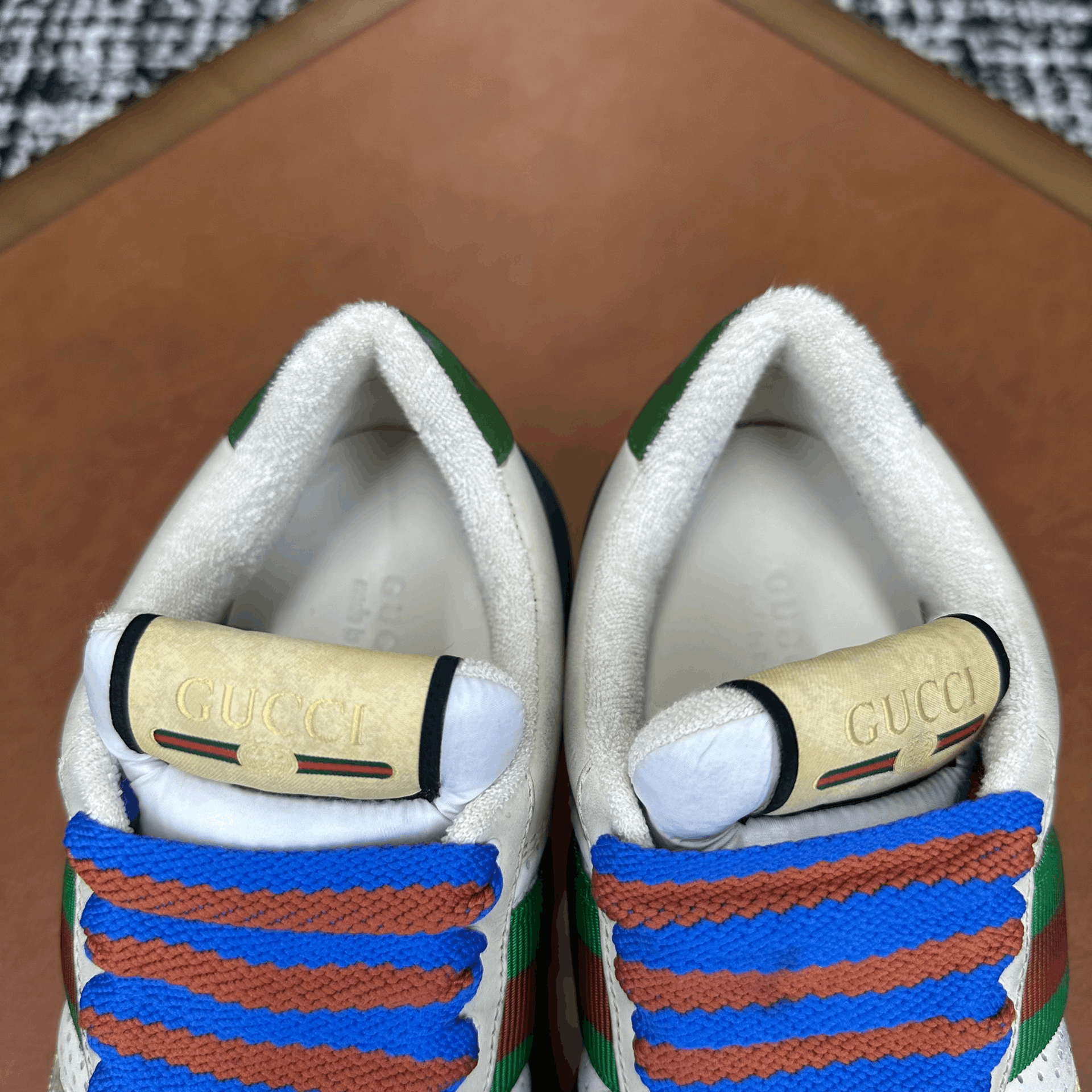 Gucci Gucci Leather Green Lowtop Sneakers it_36 Women Size US 6 / IT 36 - 6 Thumbnail