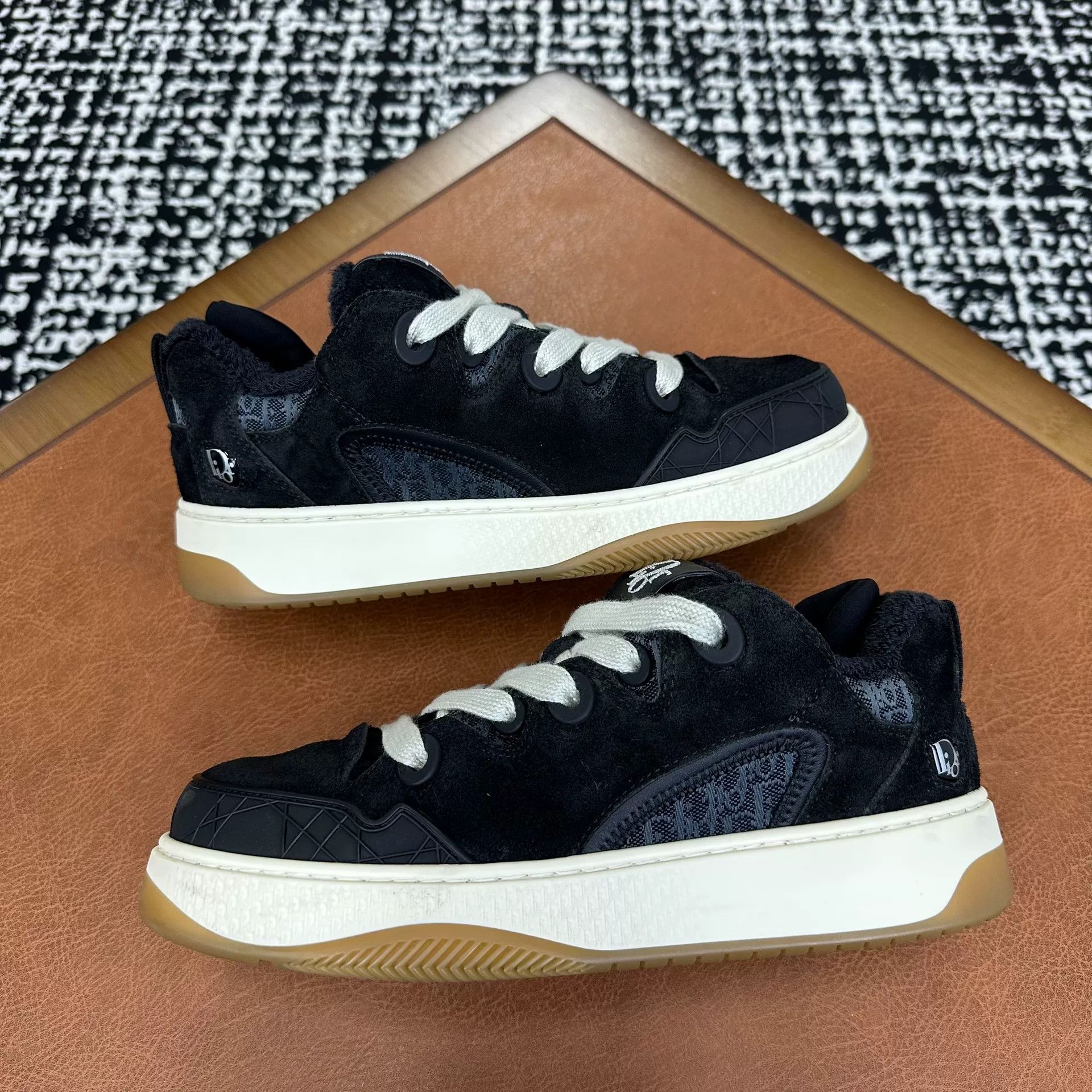 Dior Dior Black Lowtop Sneakers 6 Men Size US 6 / EU 39 - 6 Thumbnail