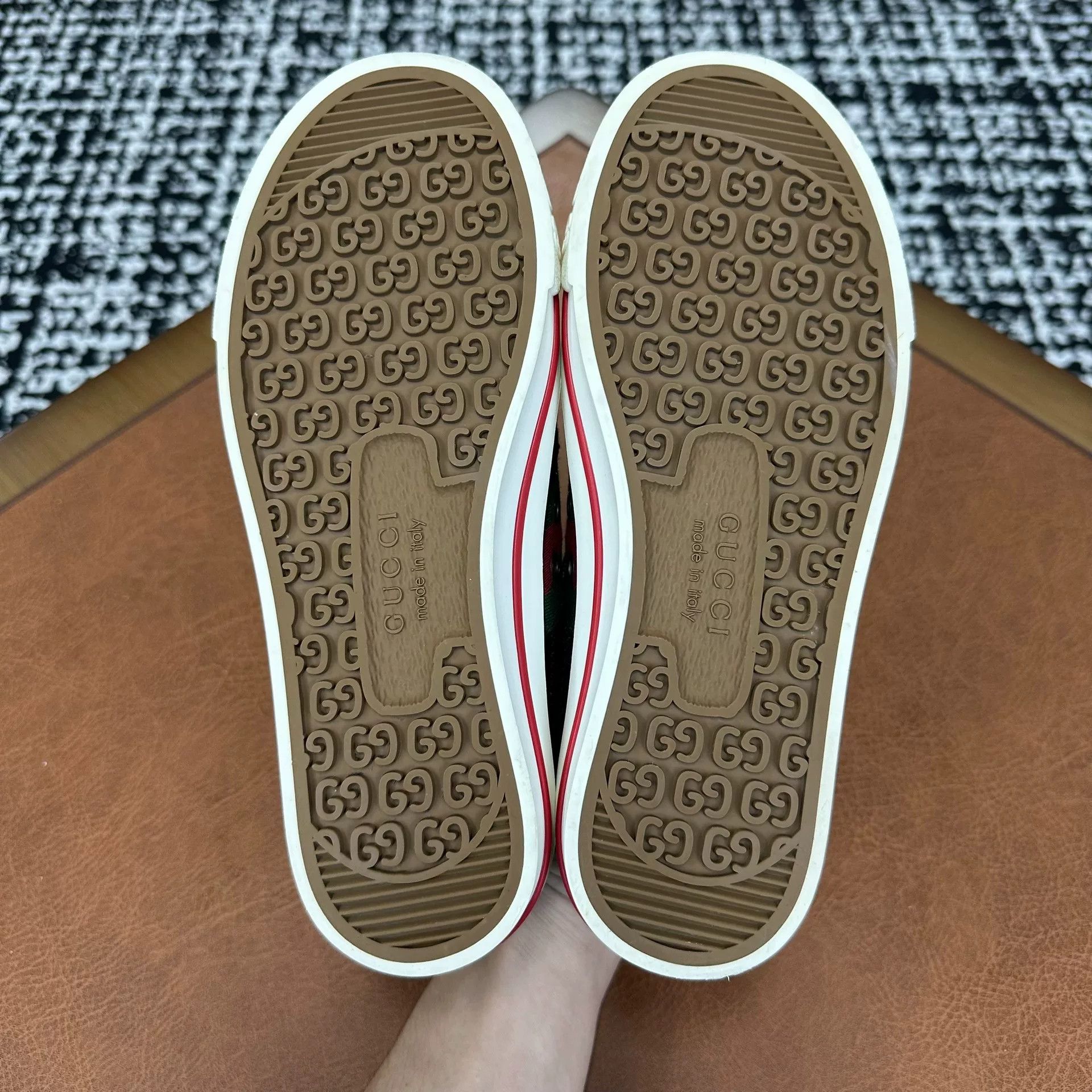 Gucci Gucci Tennis Black Lowtop Sneakers it_35-5 Women Size US 5.5 / IT 35.5 - 7 Thumbnail