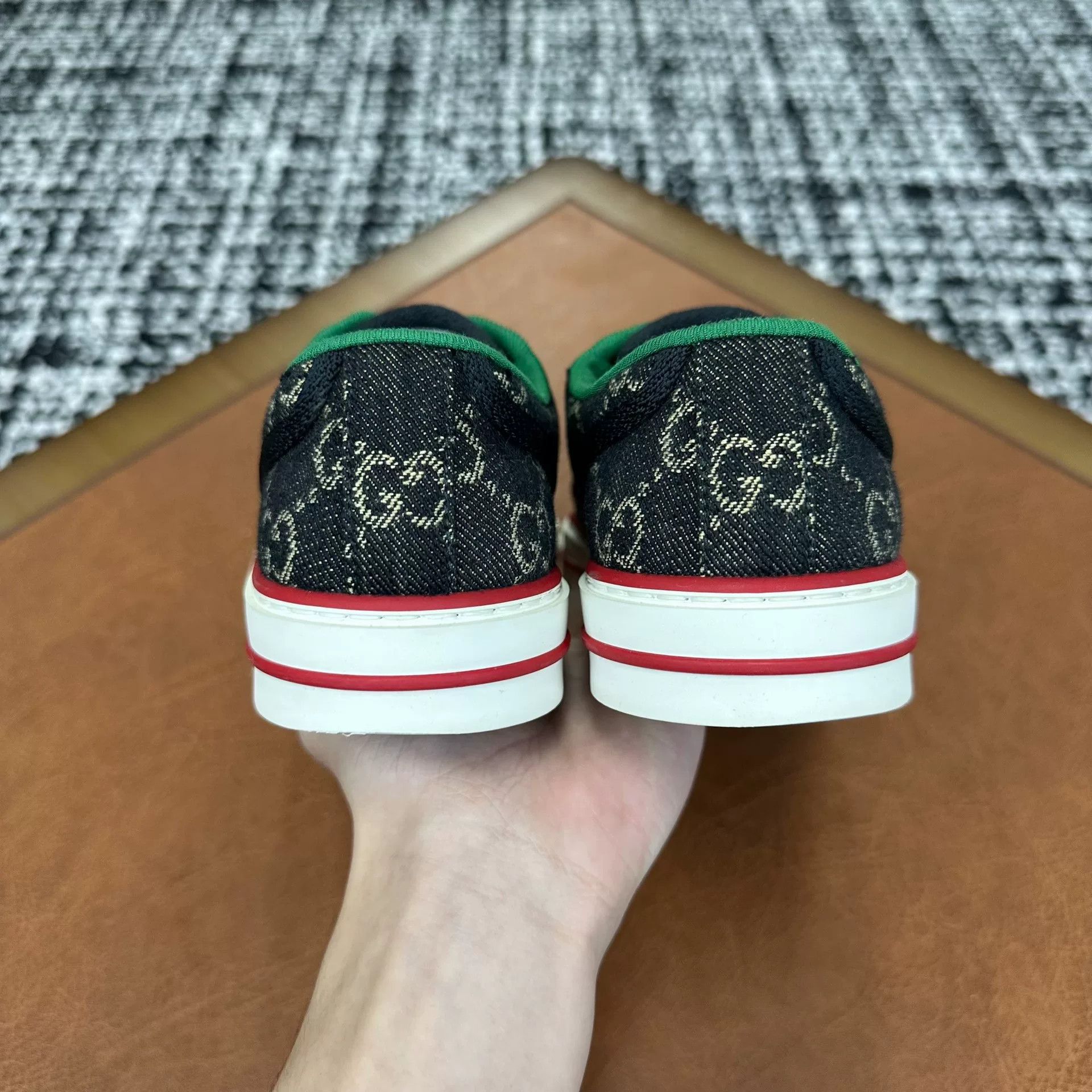 Gucci Gucci Tennis Black Lowtop Sneakers it_35-5 Women Size US 5.5 / IT 35.5 - 4 Thumbnail