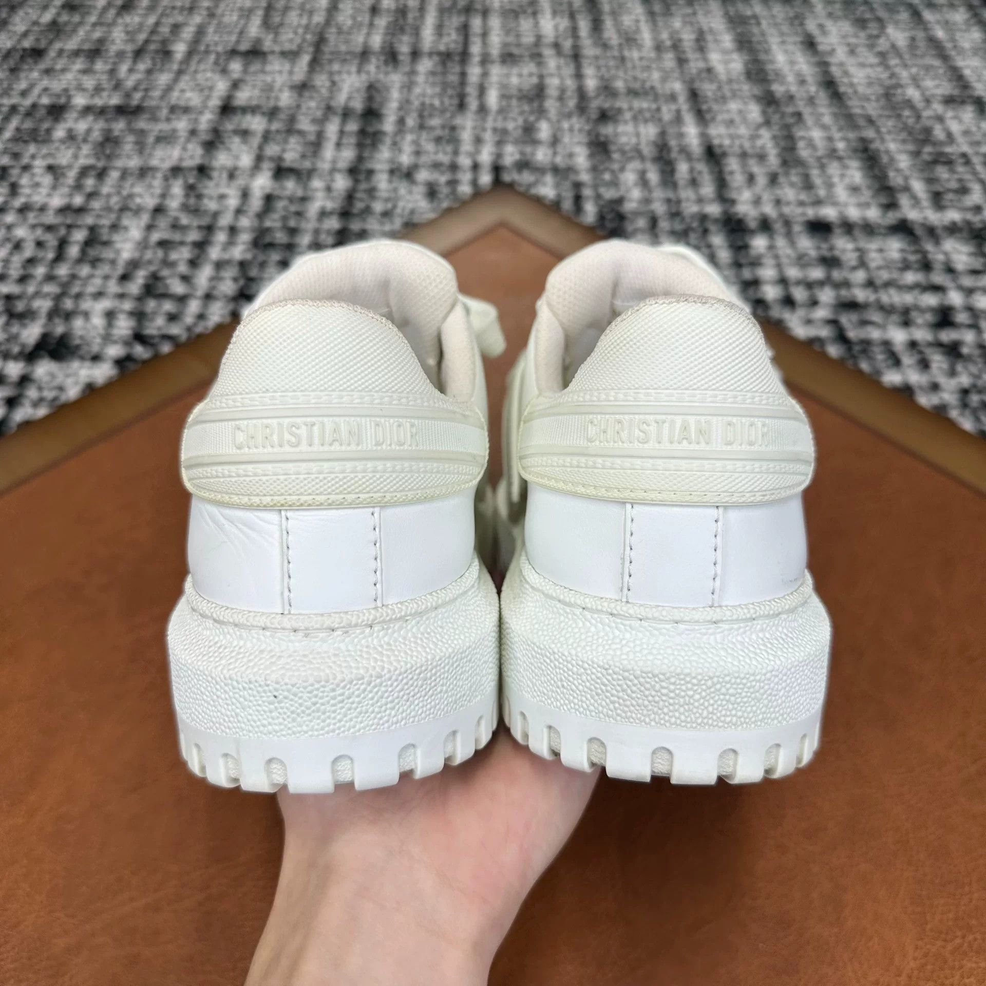 Dior Dior White Lowtop Sneakers it_36-5 Women Size US 6.5 / IT 36.5 - 4 Thumbnail