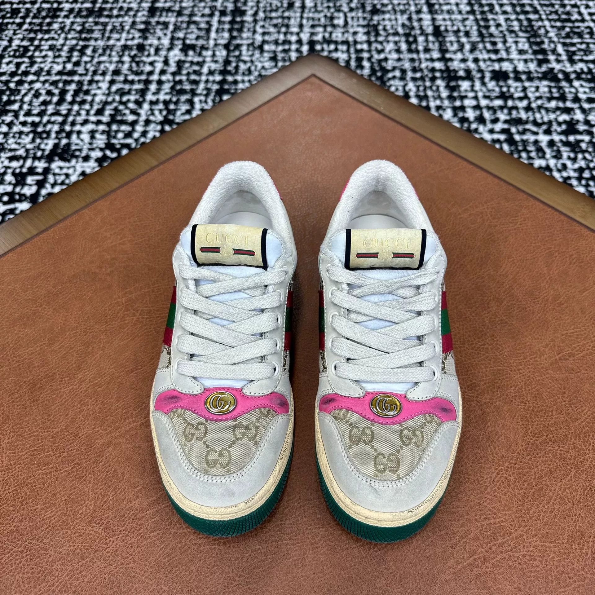 Gucci Gucci Leather Lowtop Sneakers it_36-5 Women Size US 6.5 / IT 36.5 - 2 Thumbnail