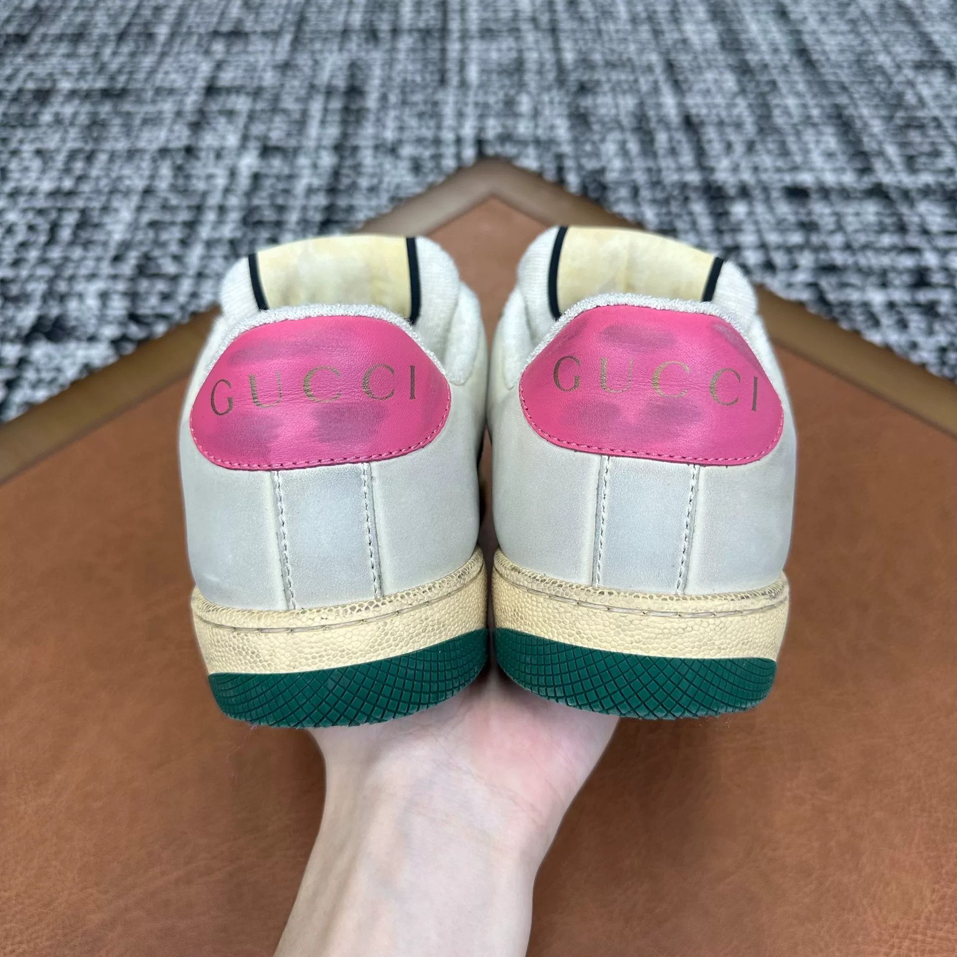 Gucci Gucci Leather Lowtop Sneakers it_36-5 Women Size US 6.5 / IT 36.5 - 4 Thumbnail