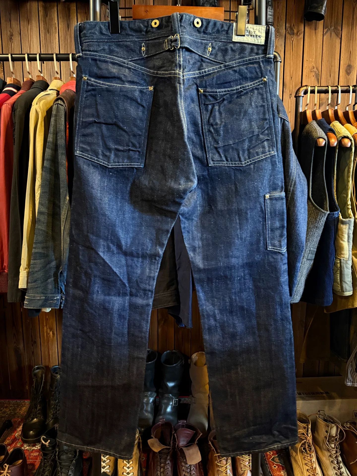 RRL Ralph Lauren RRL Made in USA Straight Jeans 34 Size US 34 / EU 50 - 2 Thumbnail