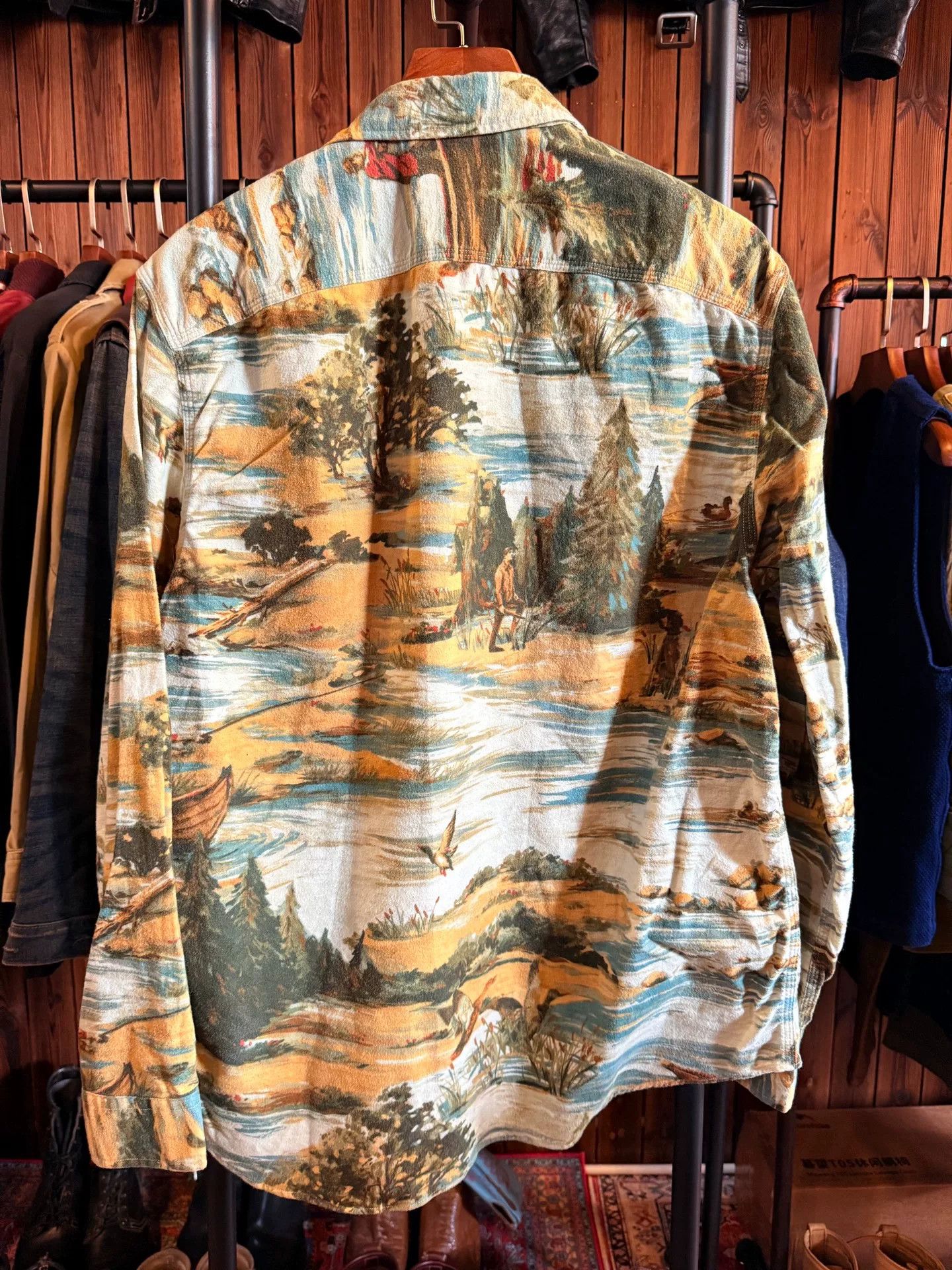 RRL Ralph Lauren RRL Duck Hunting Oil Painting Shirt Size US L / EU 52-54 / 3 - 2 Thumbnail