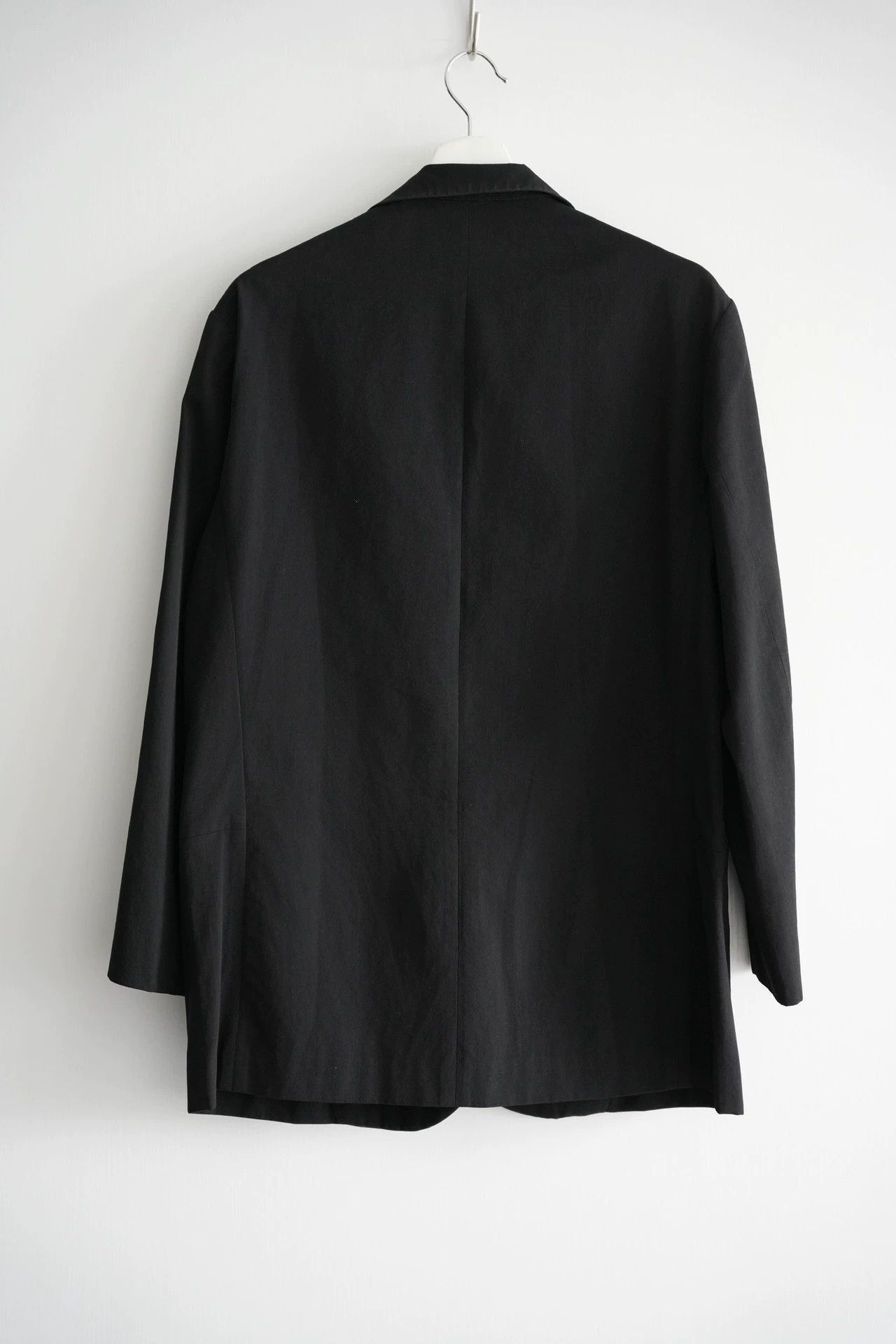 Yohji Yamamoto Black Single-Breasted Blazer - Size M Size US M / EU 48-50 / 2 - 2 Thumbnail