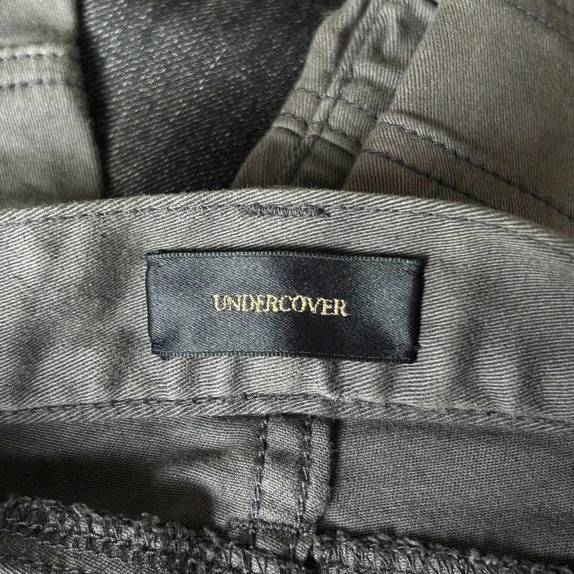 Undercover Black Striped Patchwork Casual Pants Size US 34 / EU 50 - 7 Thumbnail