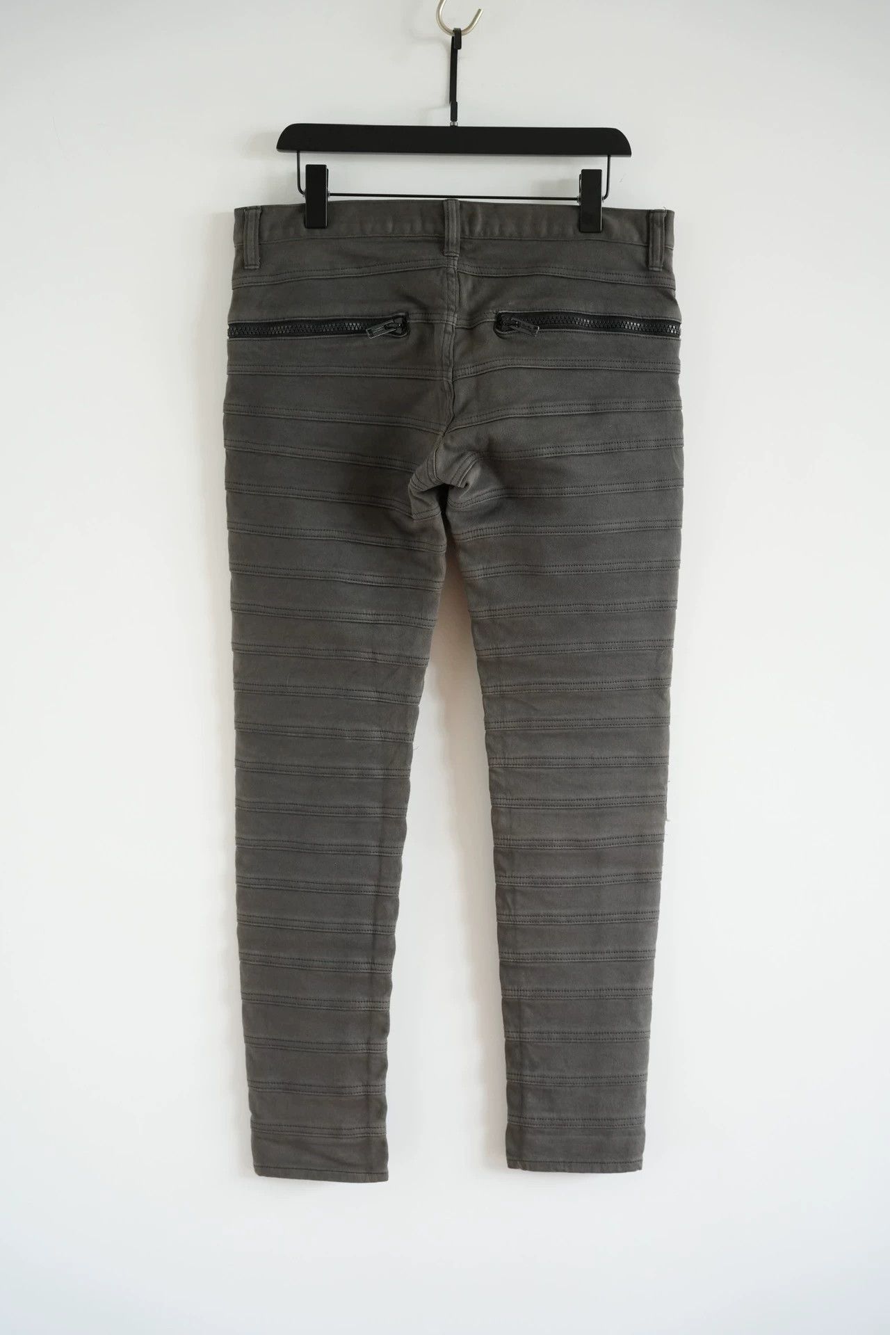 Undercover Black Striped Patchwork Casual Pants Size US 34 / EU 50 - 2 Thumbnail