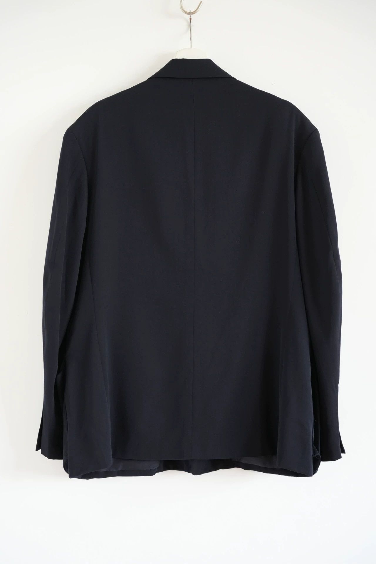 Yohji Yamamoto Black Blazer with Button Closure and Pockets Size US M / EU 48-50 / 2 - 2 Thumbnail