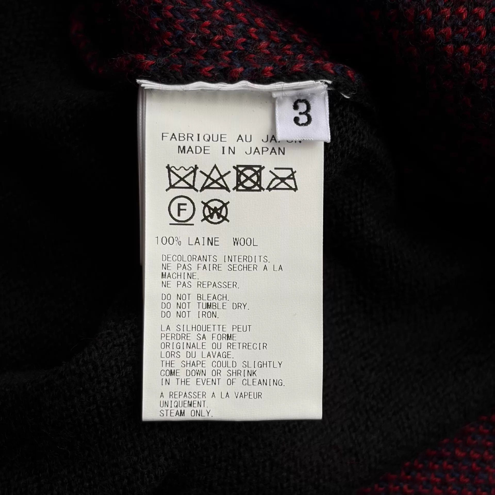 Yohji Yamamoto Multi-Patterned Long Sleeve Cardigan Size L Size US L / EU 52-54 / 3 - 8 Thumbnail