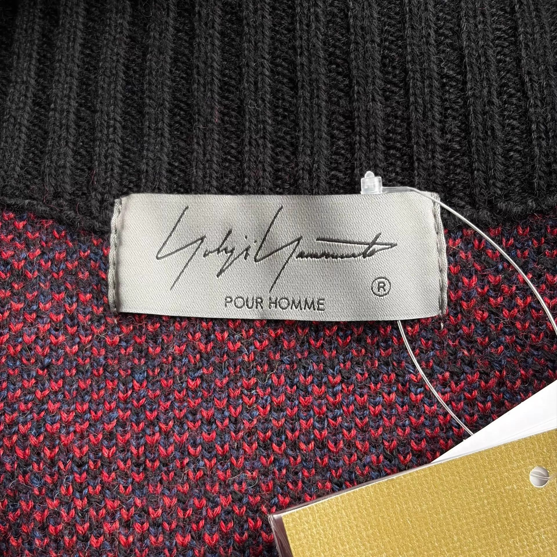 Yohji Yamamoto Multi-Patterned Long Sleeve Cardigan Size L Size US L / EU 52-54 / 3 - 7 Thumbnail