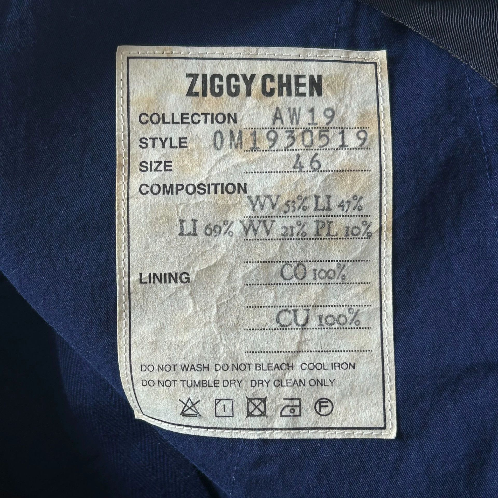 Ziggy Chen Black Casual Pants with Distressed Details Size 30 Size US 30 / EU 46 - 9 Thumbnail