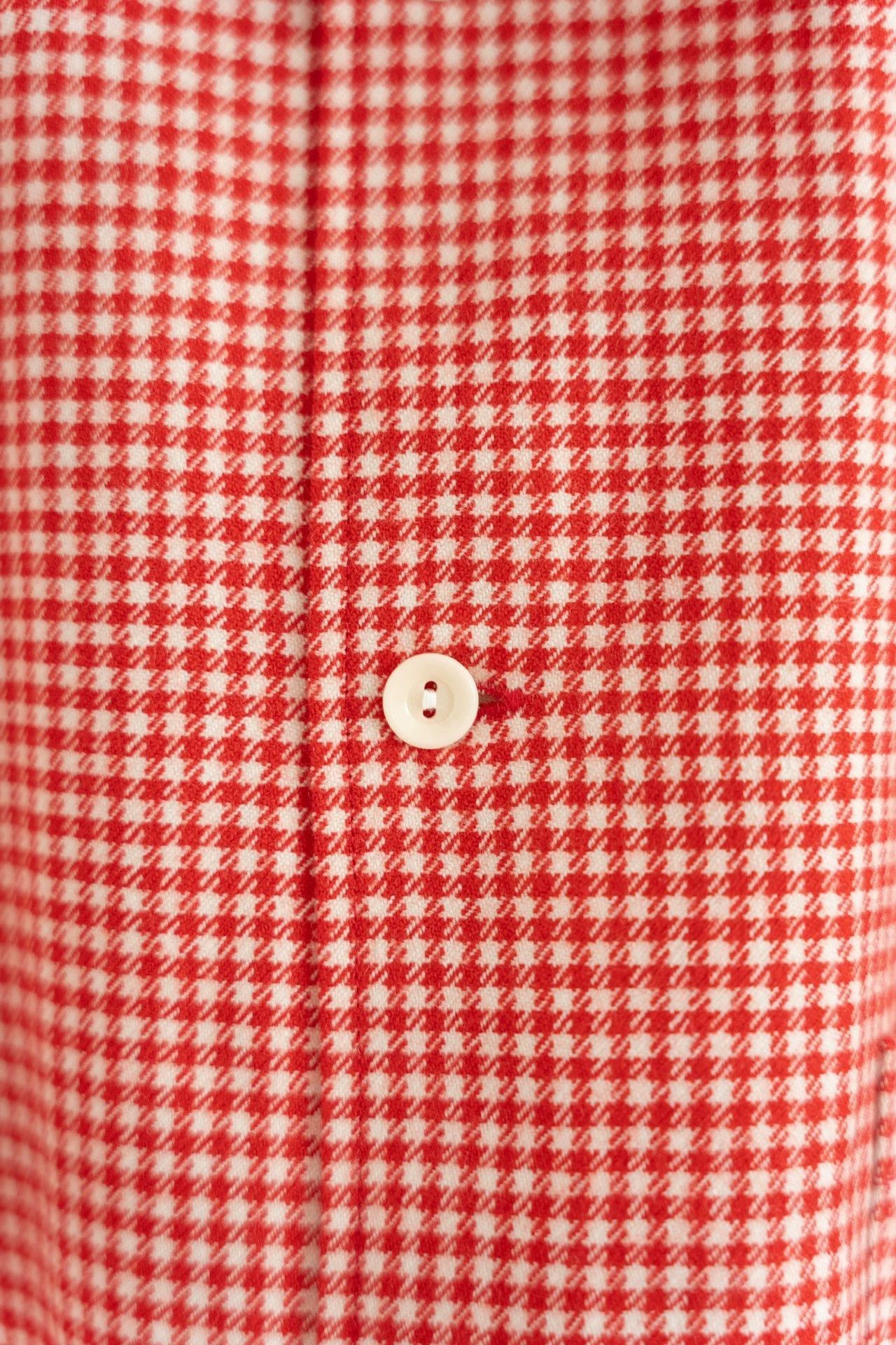 Yohji Yamamoto Red Gingham Long Sleeve Button-Up Shirt Size US M / EU 48-50 / 2 - 5 Thumbnail