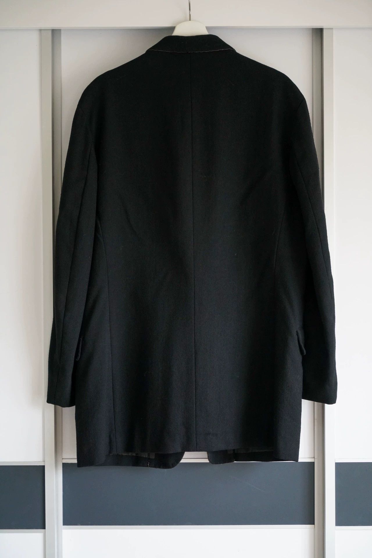 Yohji Yamamoto Black Button-Front Light Jacket Size L Size US L / EU 52-54 / 3 - 2 Thumbnail
