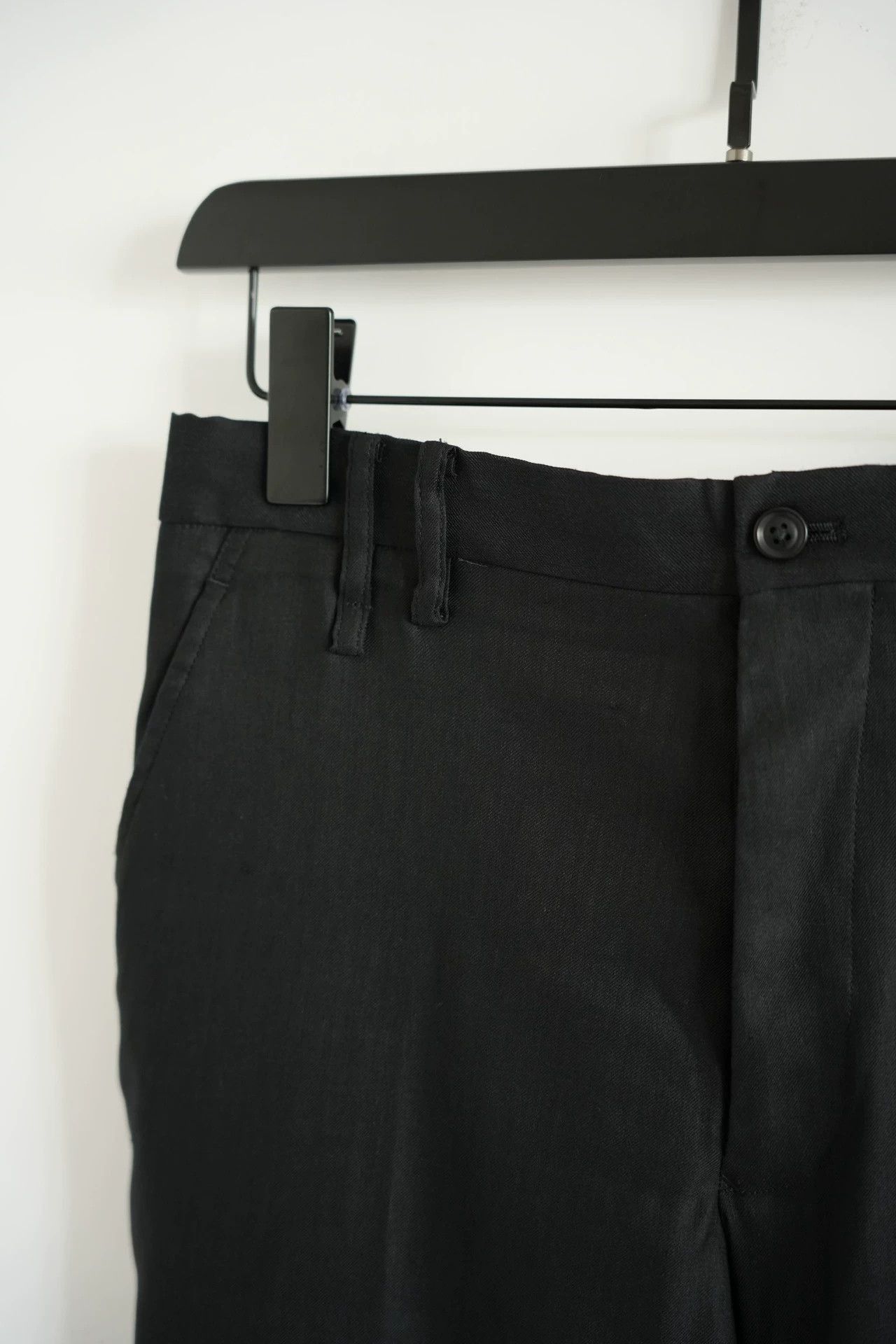Yohji Yamamoto Black Casual Pants Size 34 Size US 34 / EU 50 - 5 Thumbnail