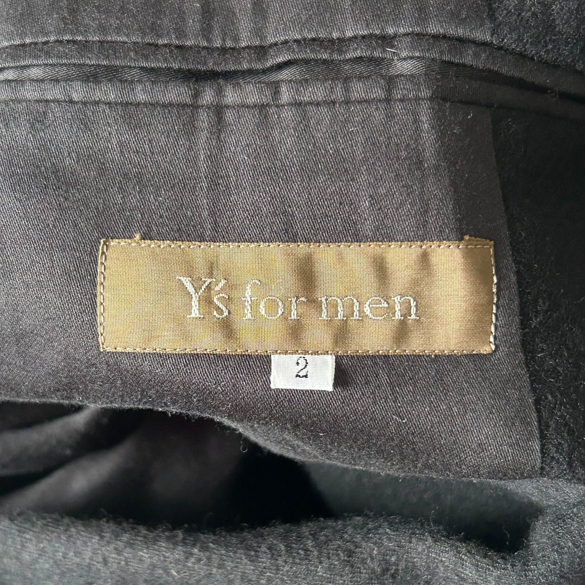 Yohji Yamamoto Black Button-Front Structured Coat Size US M / EU 48-50 / 2 - 4 Thumbnail