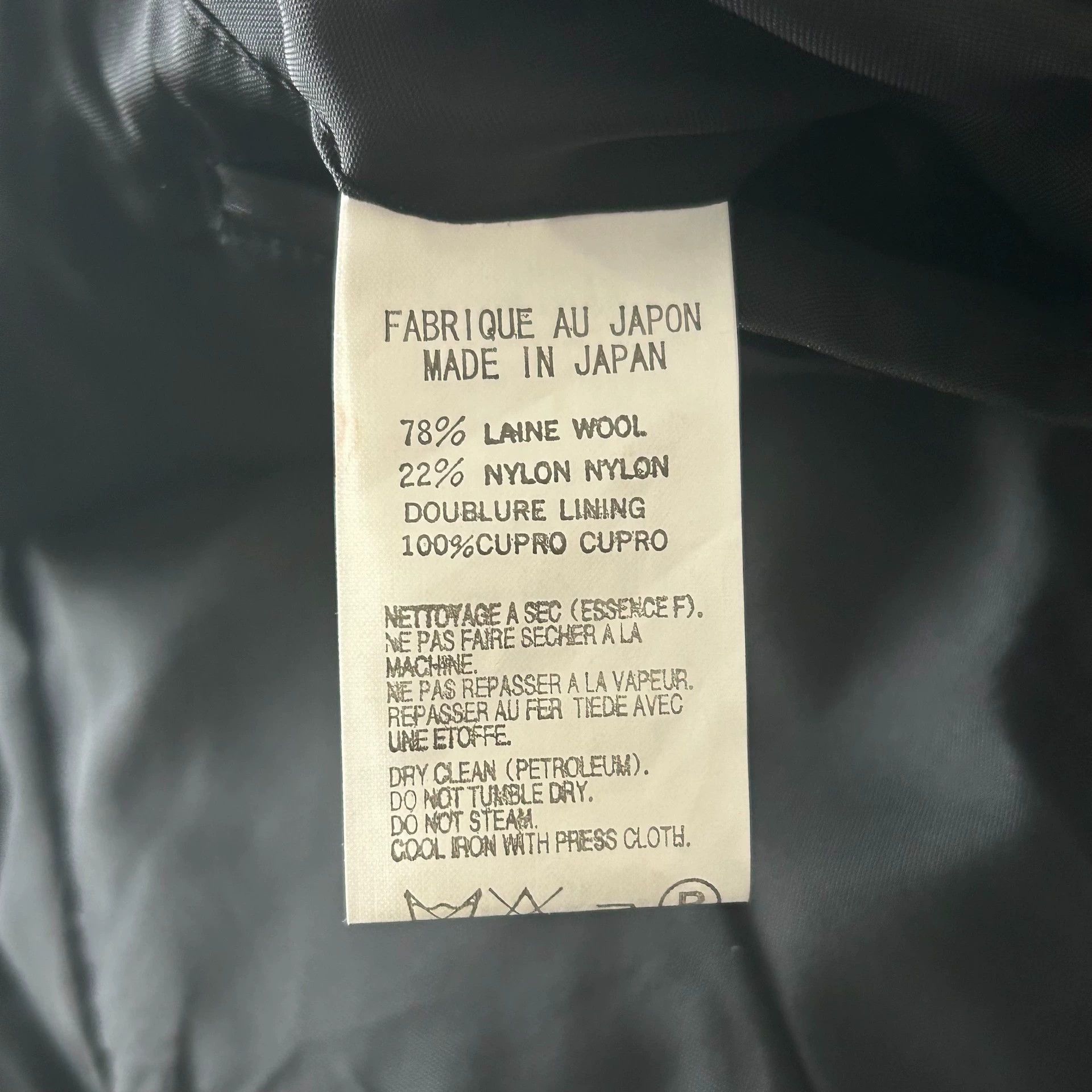 Yohji Yamamoto Black Single-Breasted Blazer - Size M Size US M / EU 48-50 / 2 - 6 Thumbnail