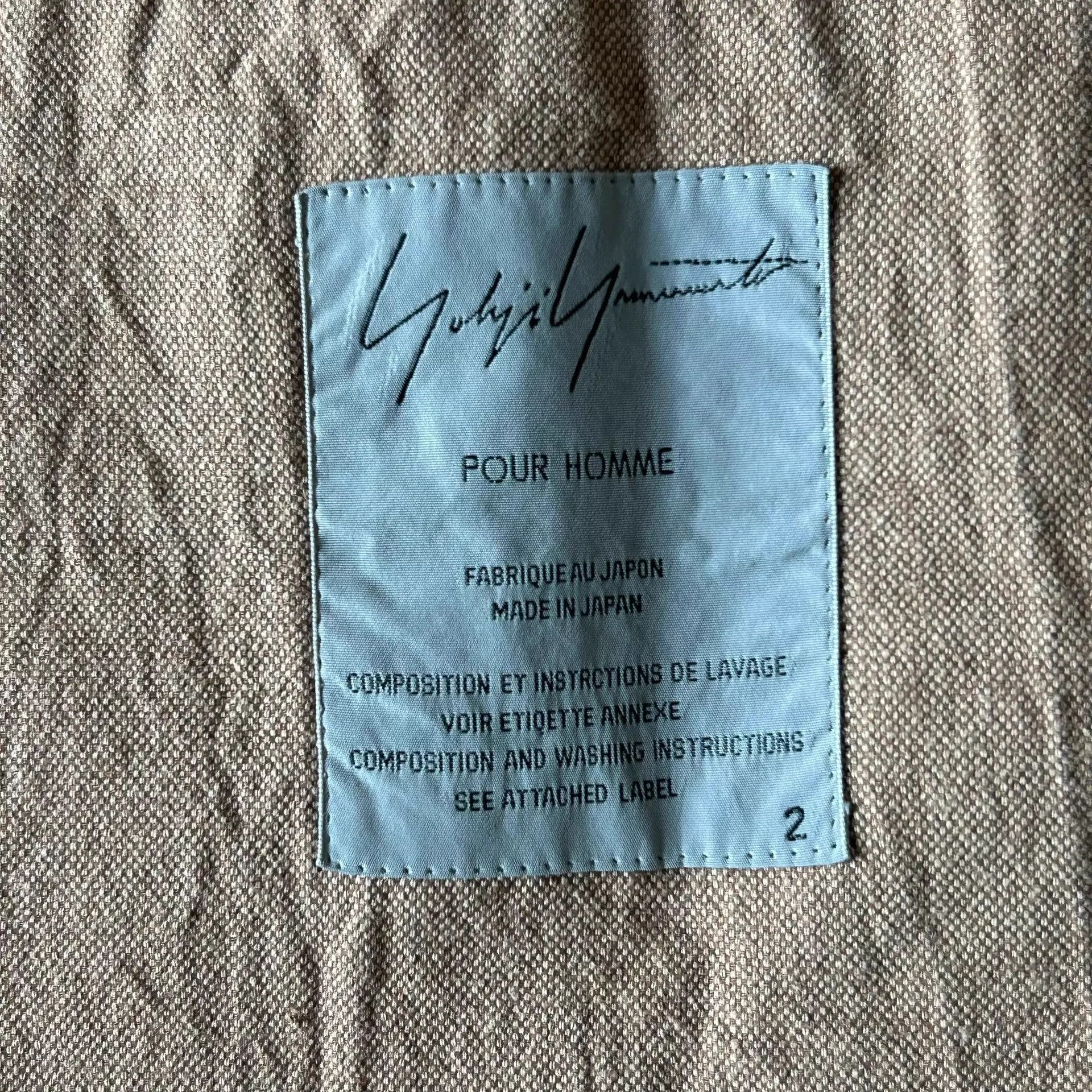 Yohji Yamamoto Multi Color Button-Front Blazer - Size M Size US M / EU 48-50 / 2 - 7 Thumbnail
