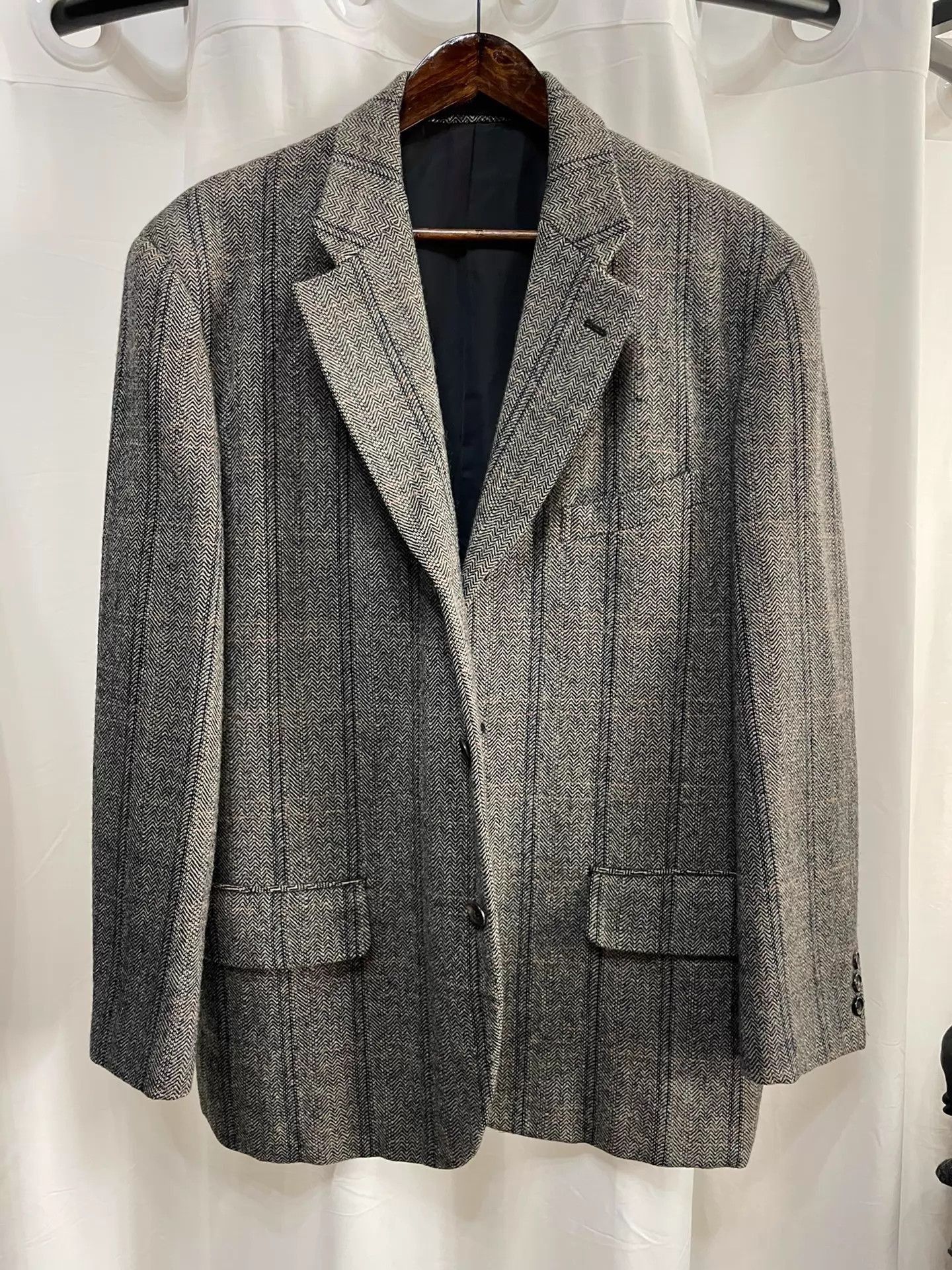 Comme des Garcons Gray Pinstripe Three-Piece Suit Size US M / EU 48-50 / 2 - 4 Thumbnail