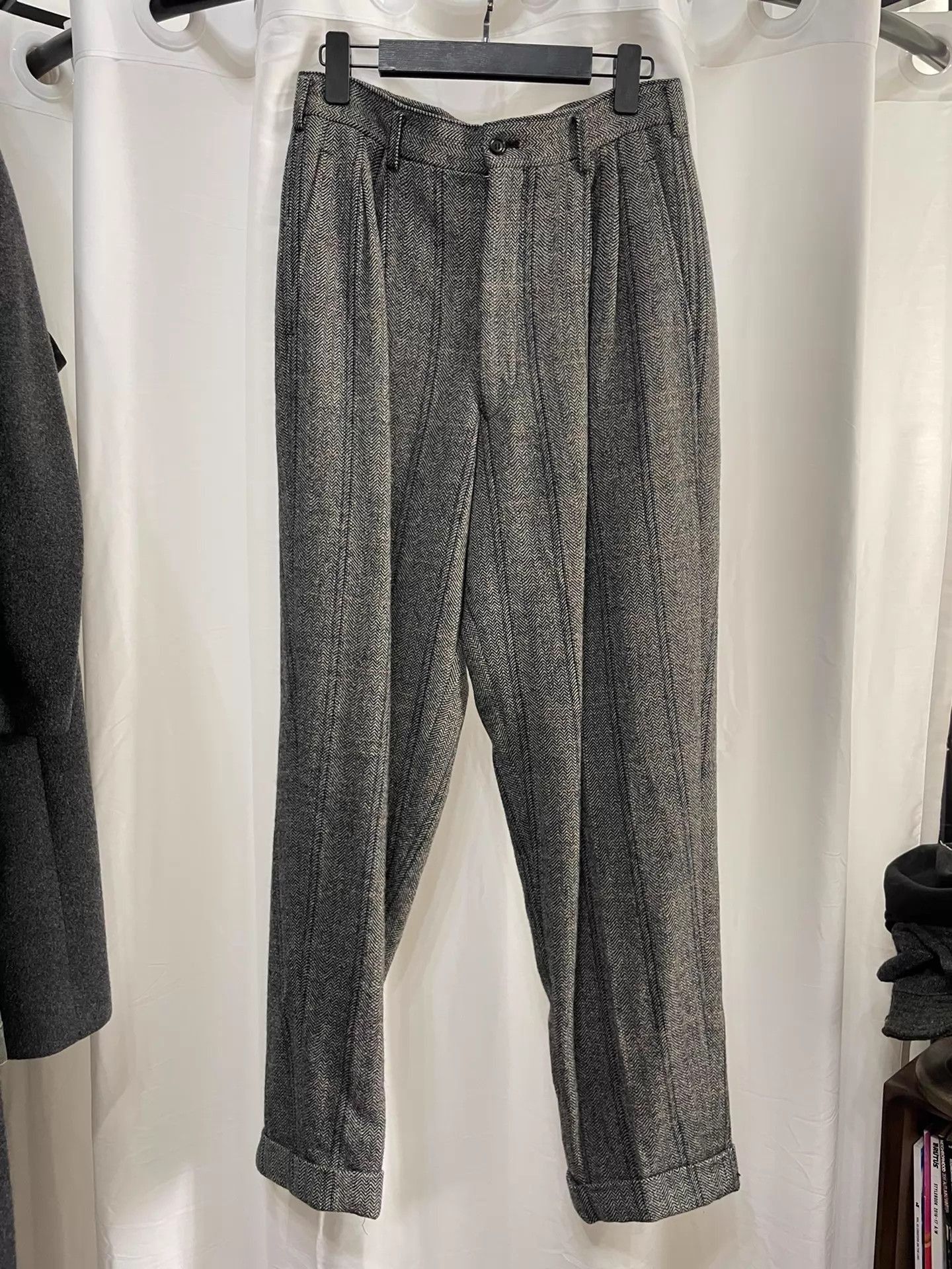 Comme des Garcons Gray Pinstripe Three-Piece Suit Size US M / EU 48-50 / 2 - 3 Thumbnail
