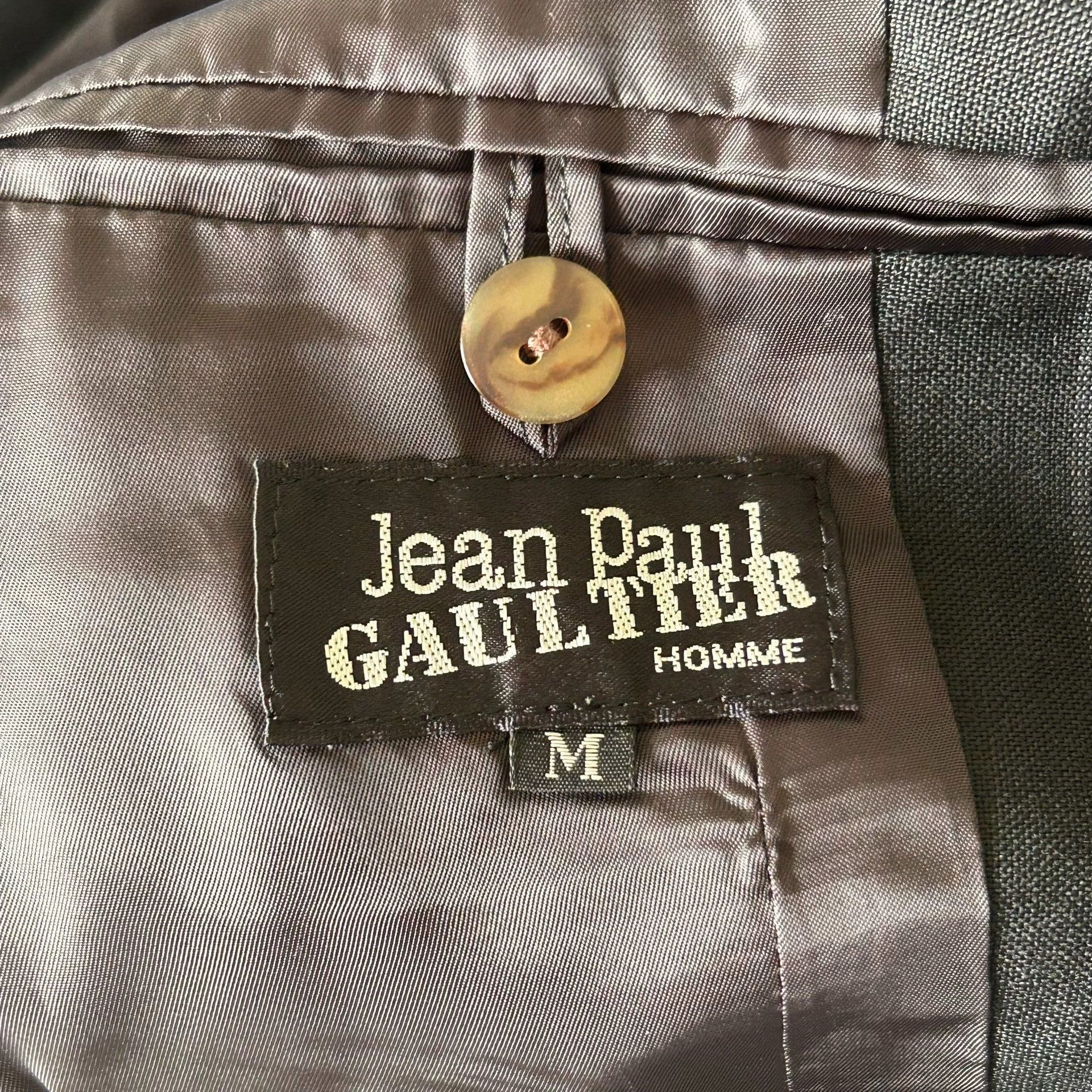 Jean Paul Gaultier Multi-Color Striped Light Jacket - Size M Size US M / EU 48-50 / 2 - 7 Thumbnail