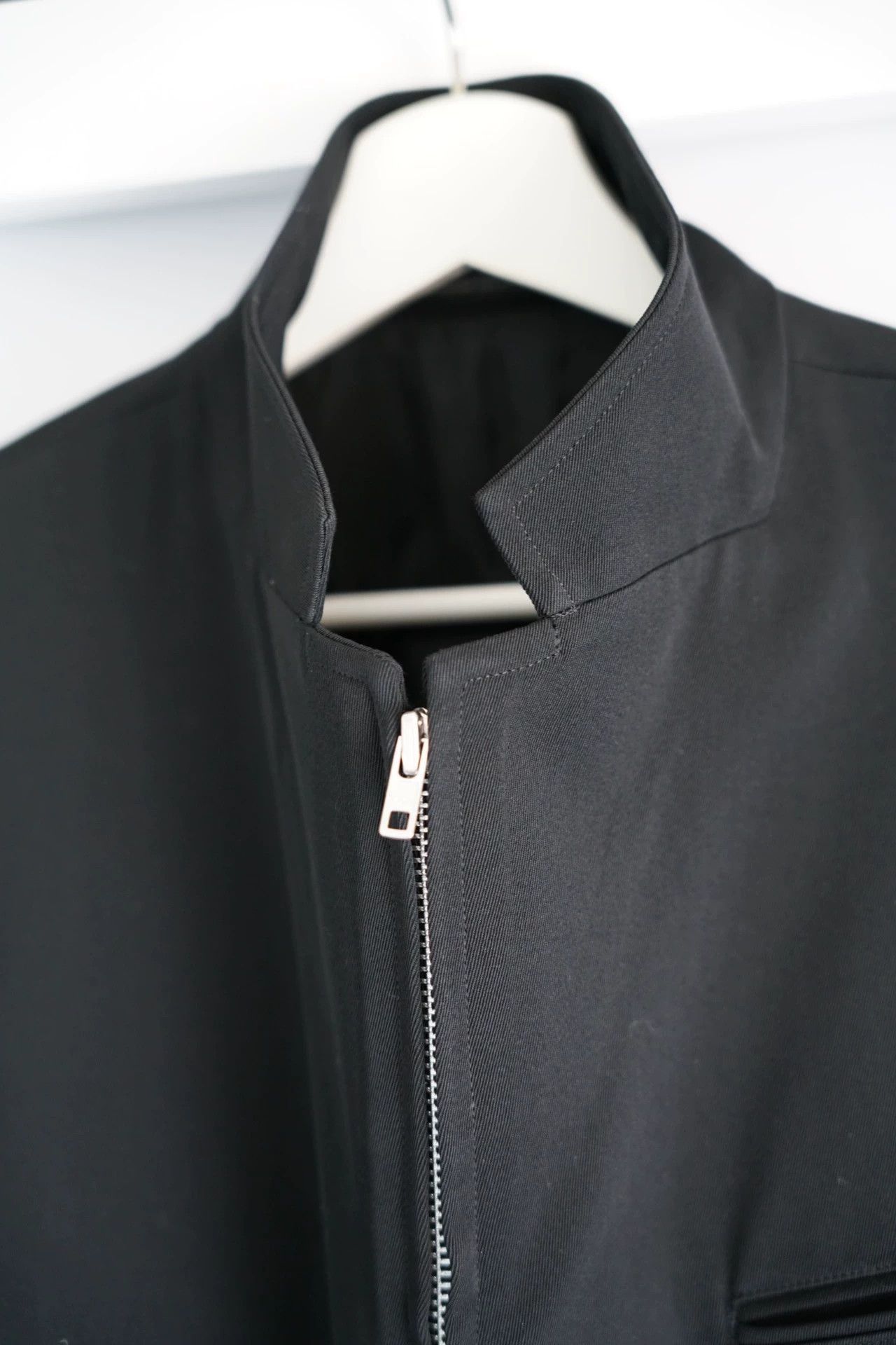 Yohji Yamamoto Black Zip-Front Blazer Jacket Size US M / EU 48-50 / 2 - 4 Thumbnail