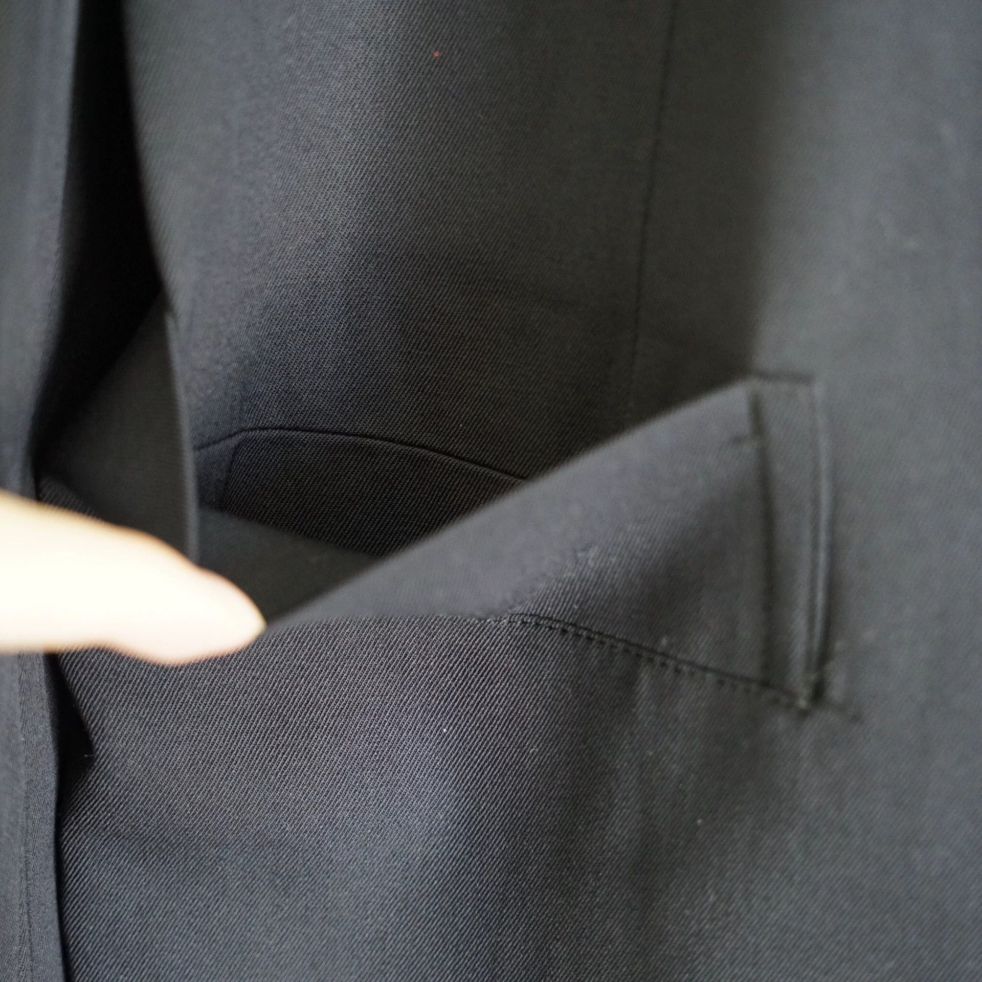 Yohji Yamamoto Blue Double-Breasted Blazer - XXL Size US XXL / EU 58 / 5 - 5 Thumbnail