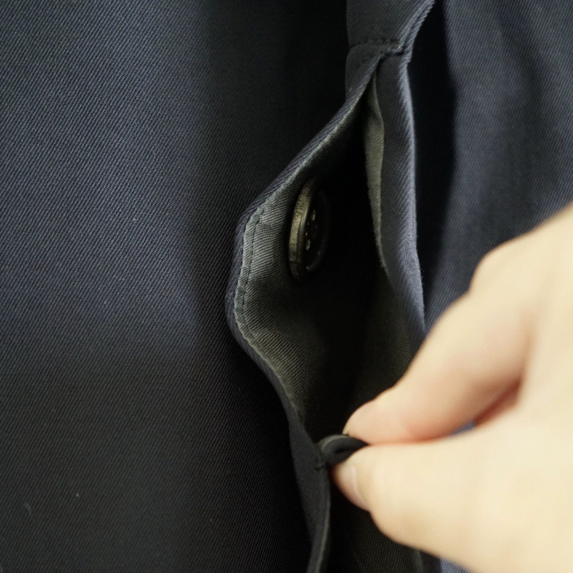 Yohji Yamamoto Blue Double-Breasted Blazer - XXL Size US XXL / EU 58 / 5 - 4 Thumbnail