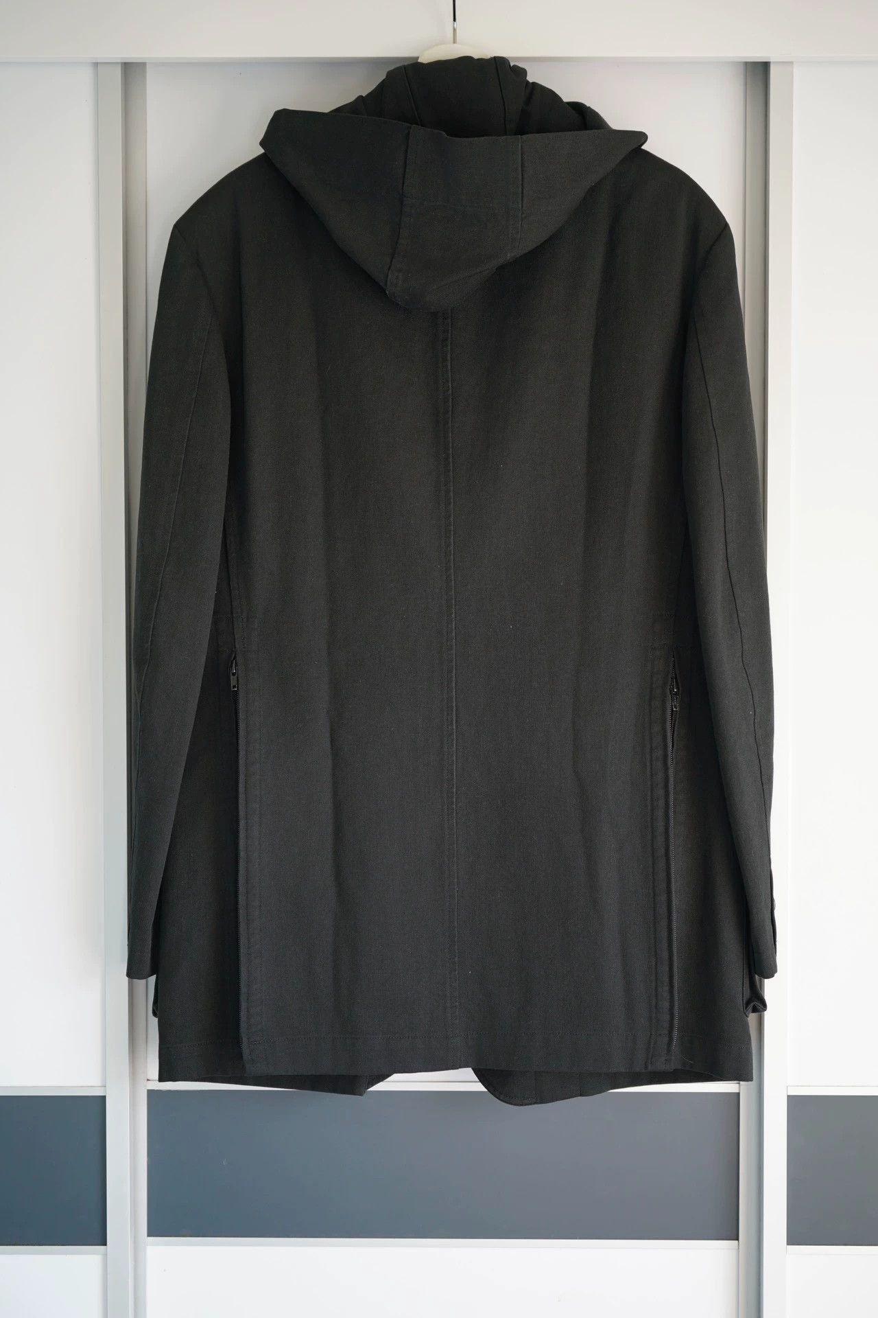 Yohji Yamamoto Black Single-Breasted Blazer Size US L / EU 52-54 / 3 - 2 Thumbnail
