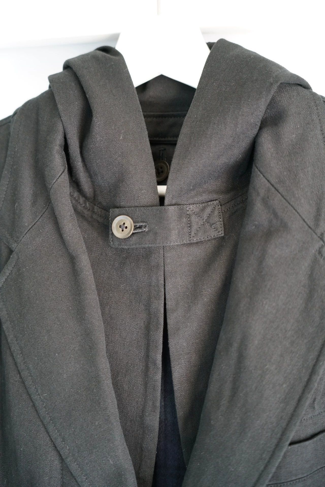 Yohji Yamamoto Black Single-Breasted Blazer Size US L / EU 52-54 / 3 - 5 Thumbnail