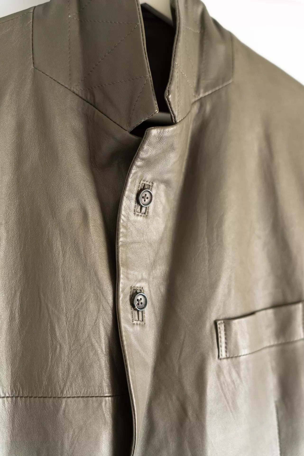 Yohji Yamamoto Multi Leather Jacket - Size M Size US M / EU 48-50 / 2 - 4 Thumbnail