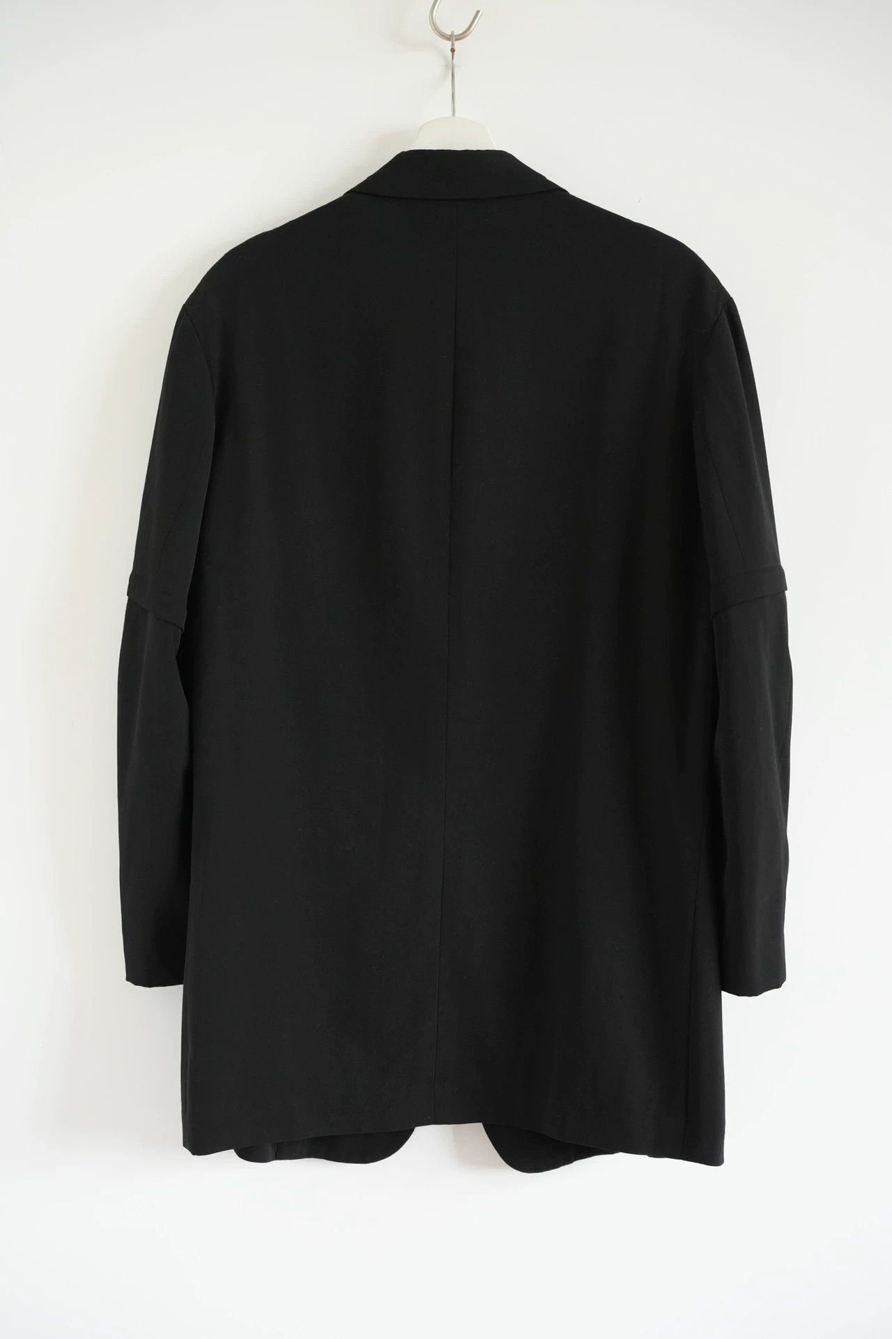 Yohji Yamamoto Black Blazer with Zip Accents Size US S / EU 44-46 / 1 - 2 Thumbnail