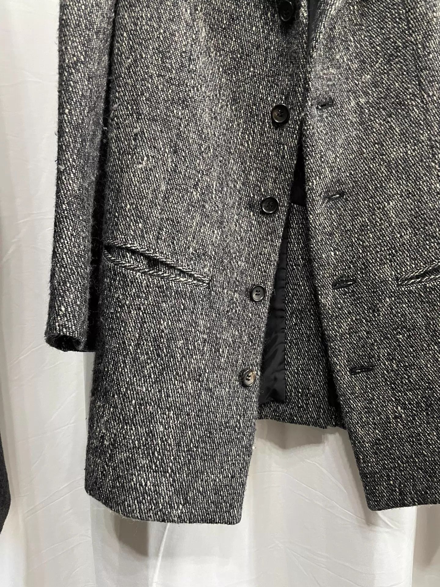 Yohji Yamamoto Multi Patterned Longline Buttoned Coat Size US M / EU 48-50 / 2 - 4 Thumbnail