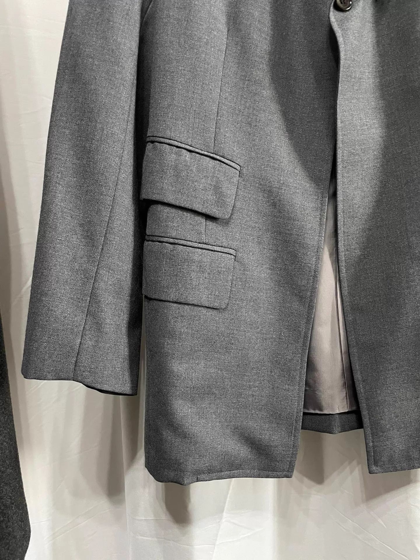 Comme des Garcons Gray Single-Button Blazer - Size M Size US M / EU 48-50 / 2 - 4 Thumbnail