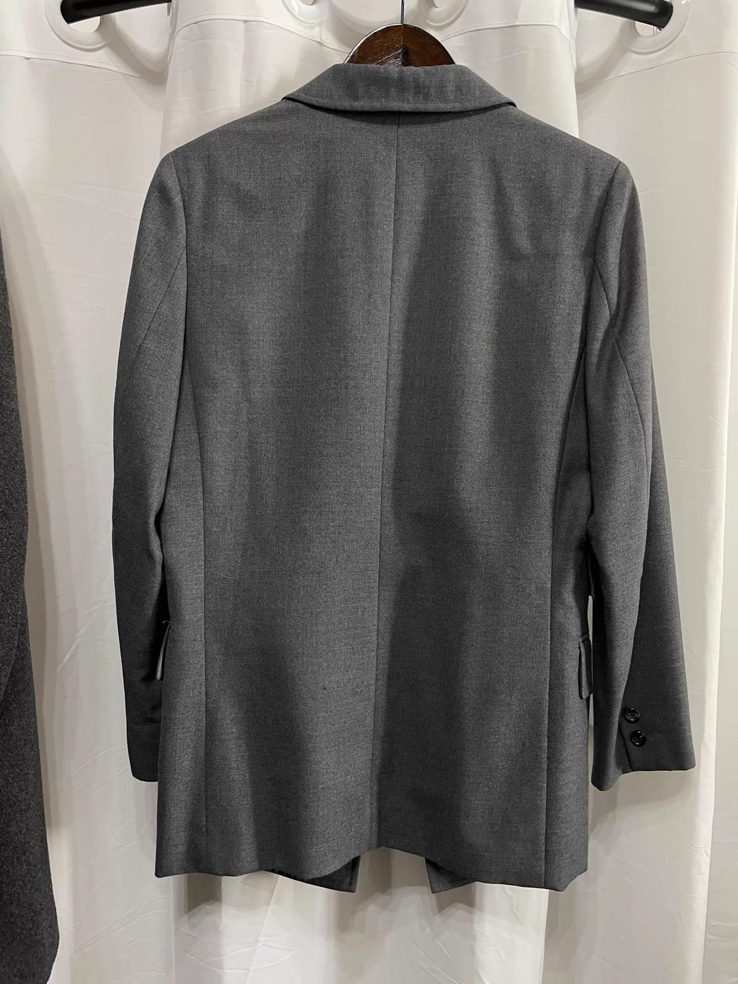 Comme des Garcons Gray Single-Button Blazer - Size M Size US M / EU 48-50 / 2 - 2 Thumbnail