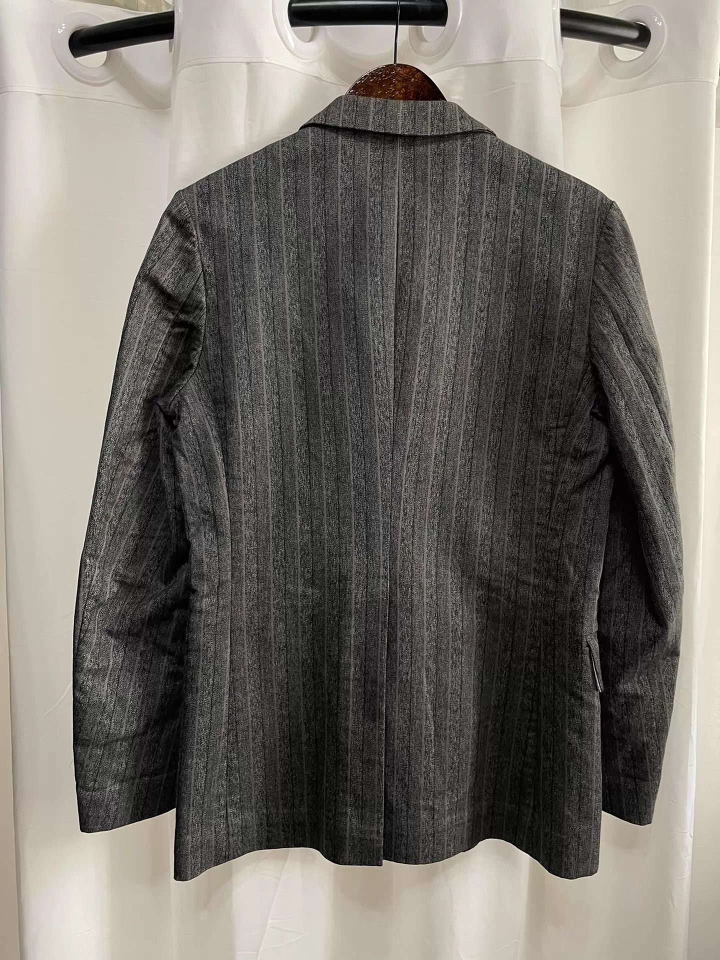 Comme des Garcons Striped Black Blazer - Size S Size US S / EU 44-46 / 1 - 2 Thumbnail