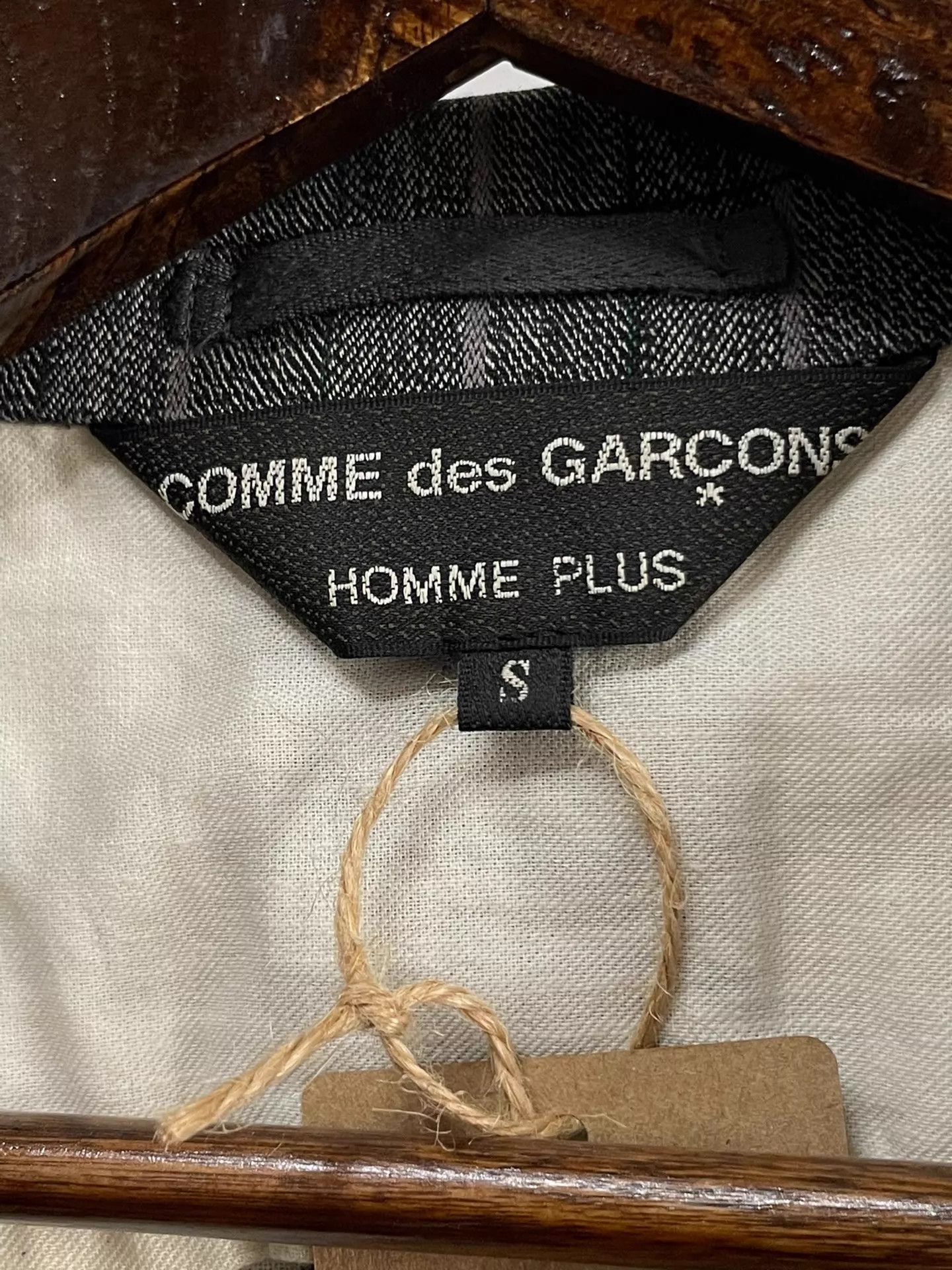 Comme des Garcons Striped Black Blazer - Size S Size US S / EU 44-46 / 1 - 5 Thumbnail