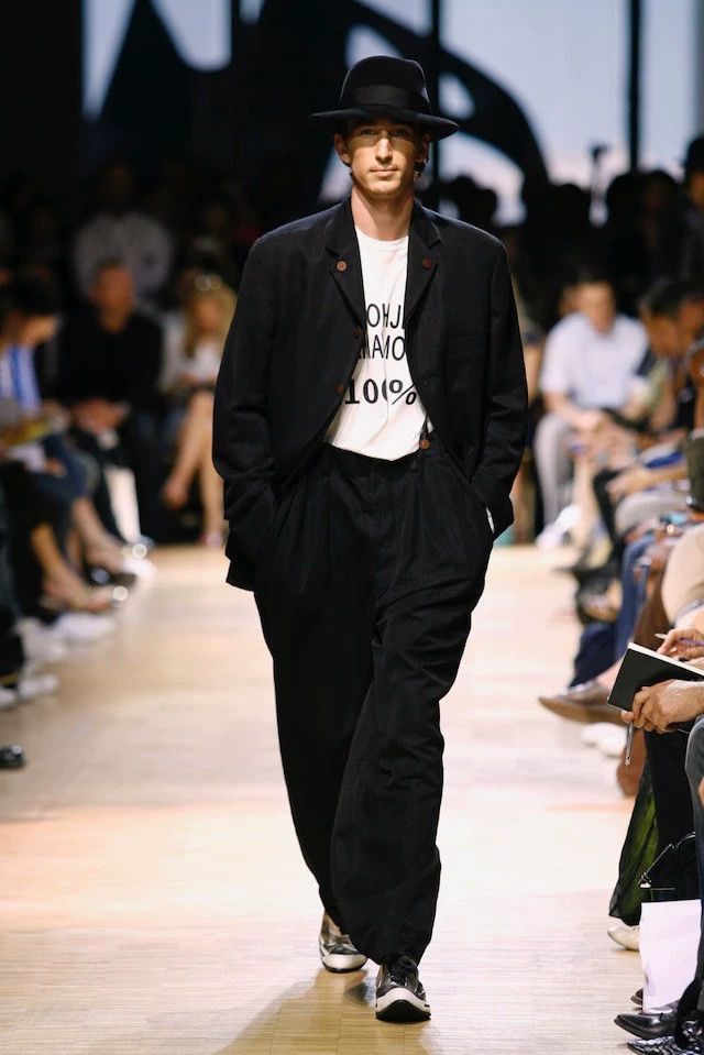 Yohji Yamamoto Black Button-Front Blazer with Pockets, Size M Size US M / EU 48-50 / 2 - 3 Thumbnail