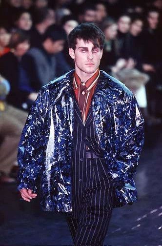 Yohji Yamamoto Black Pinstripe Light Jacket - Size S Size US S / EU 44-46 / 1 - 3 Thumbnail