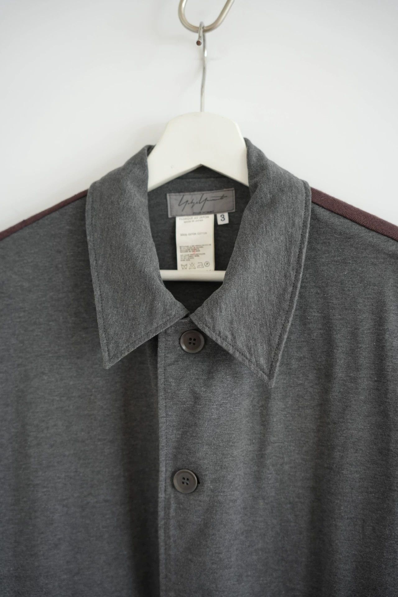 Yohji Yamamoto Multi-Color Long Sleeve Button-Up Shirt Size US L / EU 52-54 / 3 - 4 Thumbnail