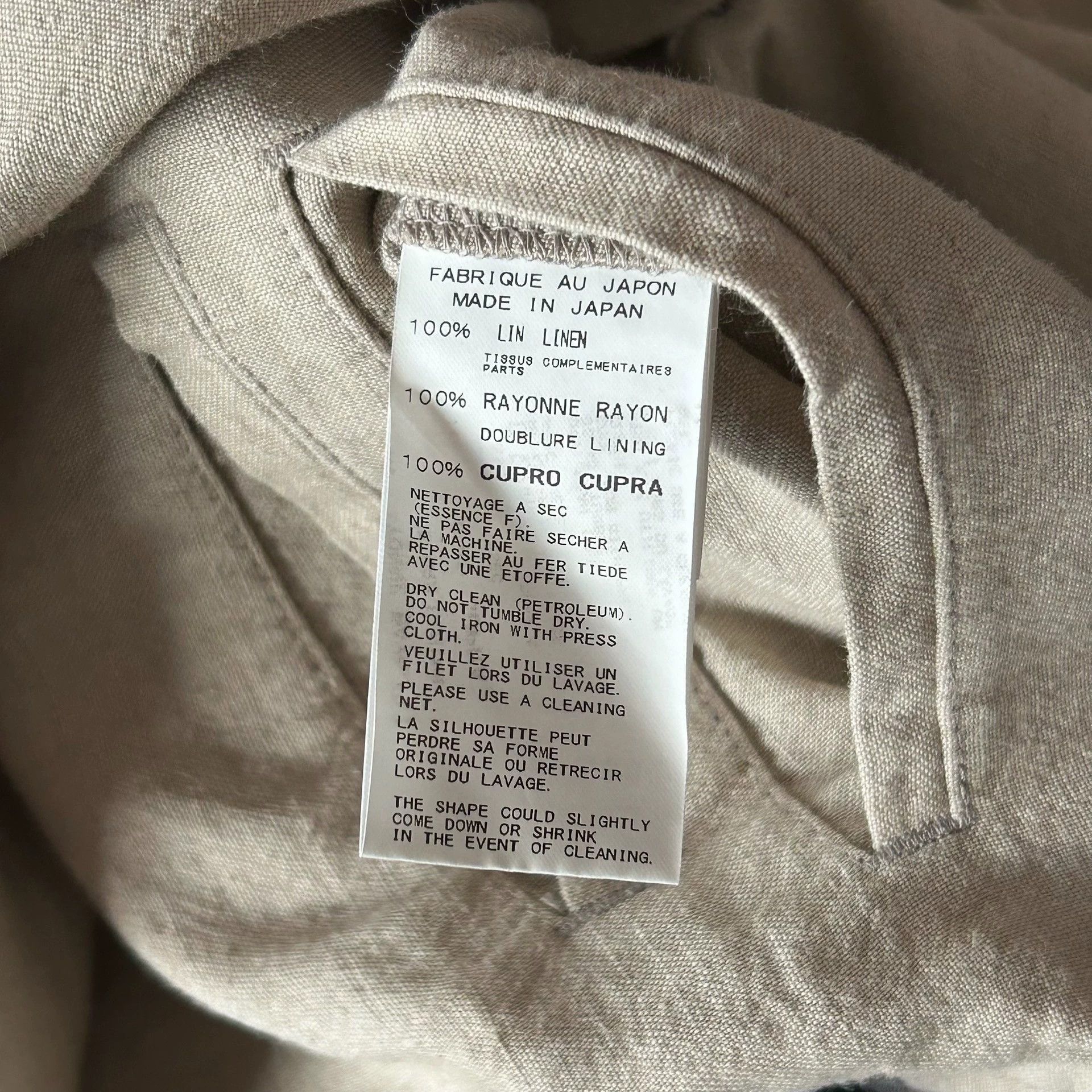 Yohji Yamamoto Multi Long Sleeve Light Jacket Size US XL / EU 56 / 4 - 8 Thumbnail