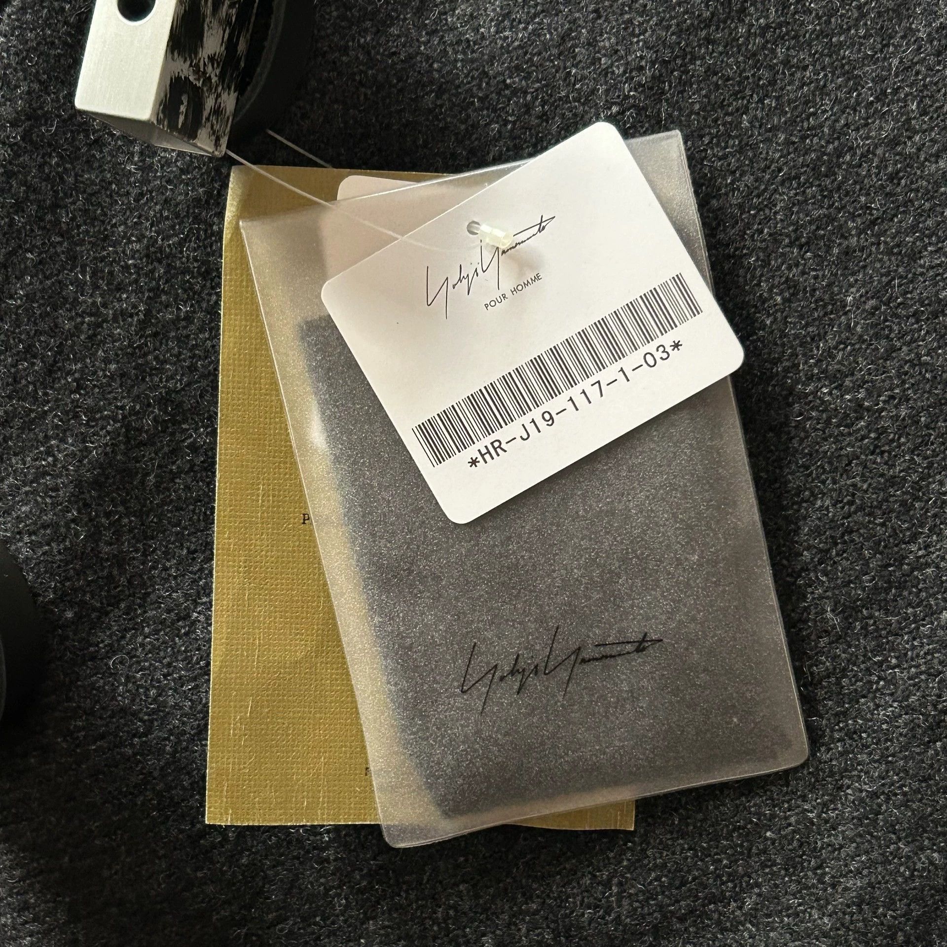 Yohji Yamamoto Black Long Structured Coat with Toggle Closure Size US L / EU 52-54 / 3 - 9 Thumbnail