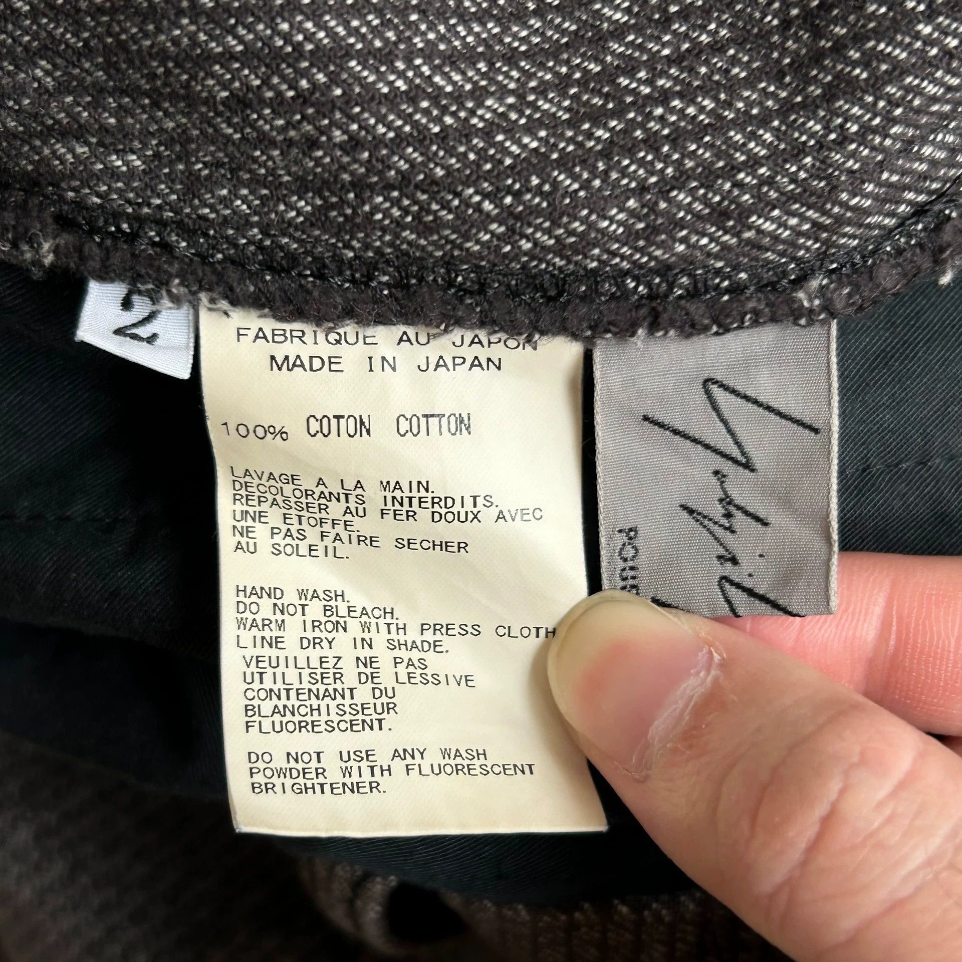 Yohji Yamamoto Multi Pattern Pleated Casual Pants Size 32 Size US 32 / EU 48 - 6 Thumbnail