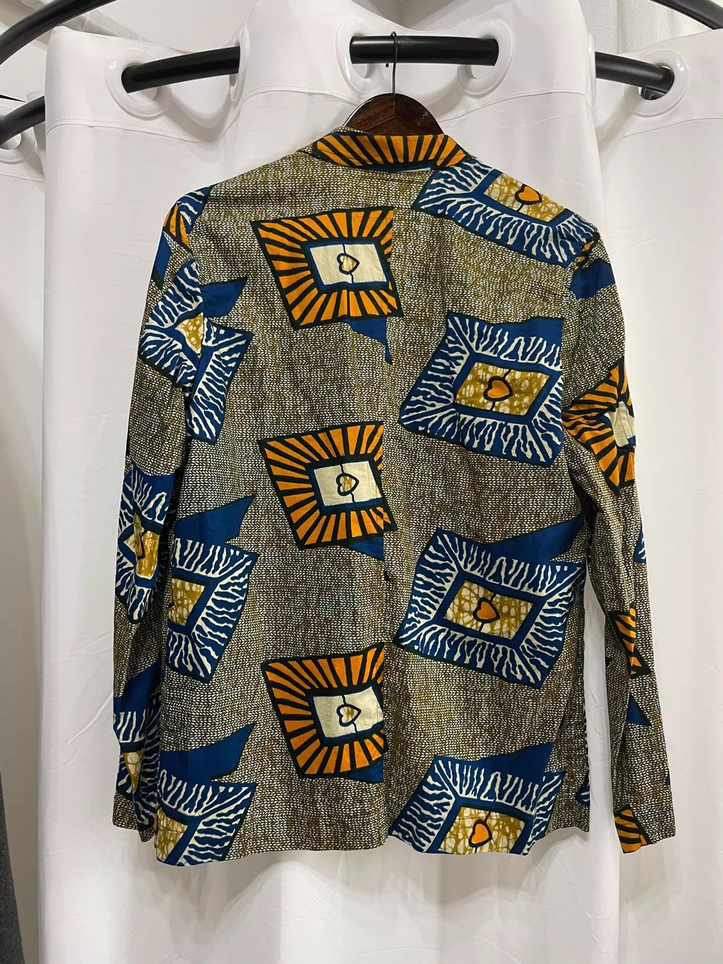 Comme des Garcons Multi-Pattern Long Sleeve Button-Up Shirt Size US S / EU 44-46 / 1 - 2 Thumbnail