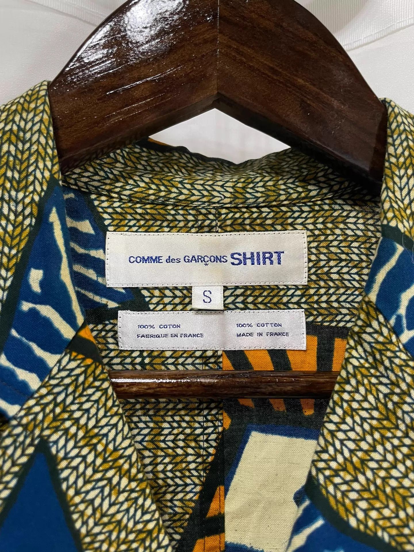 Comme des Garcons Multi-Pattern Long Sleeve Button-Up Shirt Size US S / EU 44-46 / 1 - 5 Thumbnail