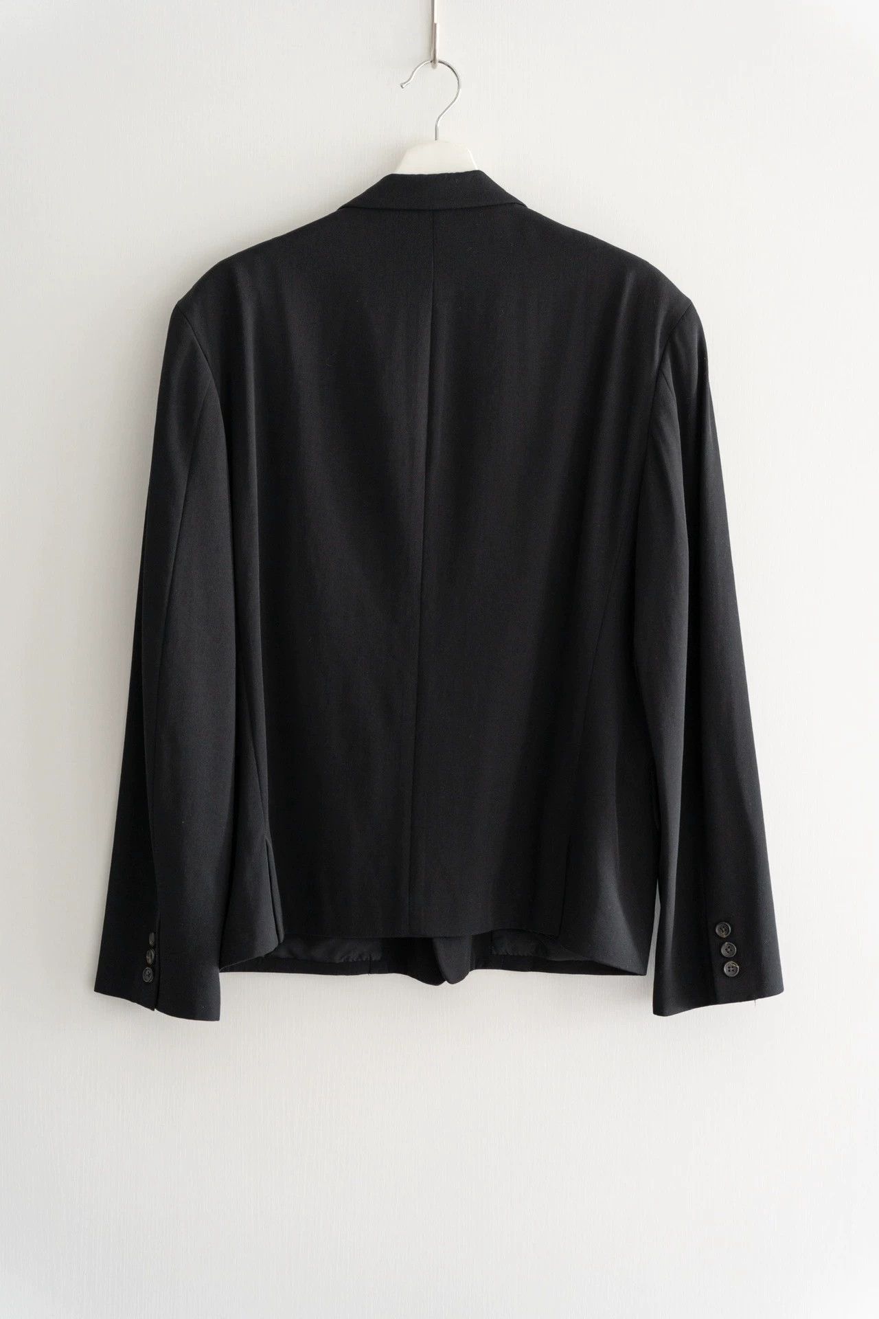 Yohji Yamamoto Black Blazer with Graphic Print Size US S / EU 44-46 / 1 - 2 Thumbnail