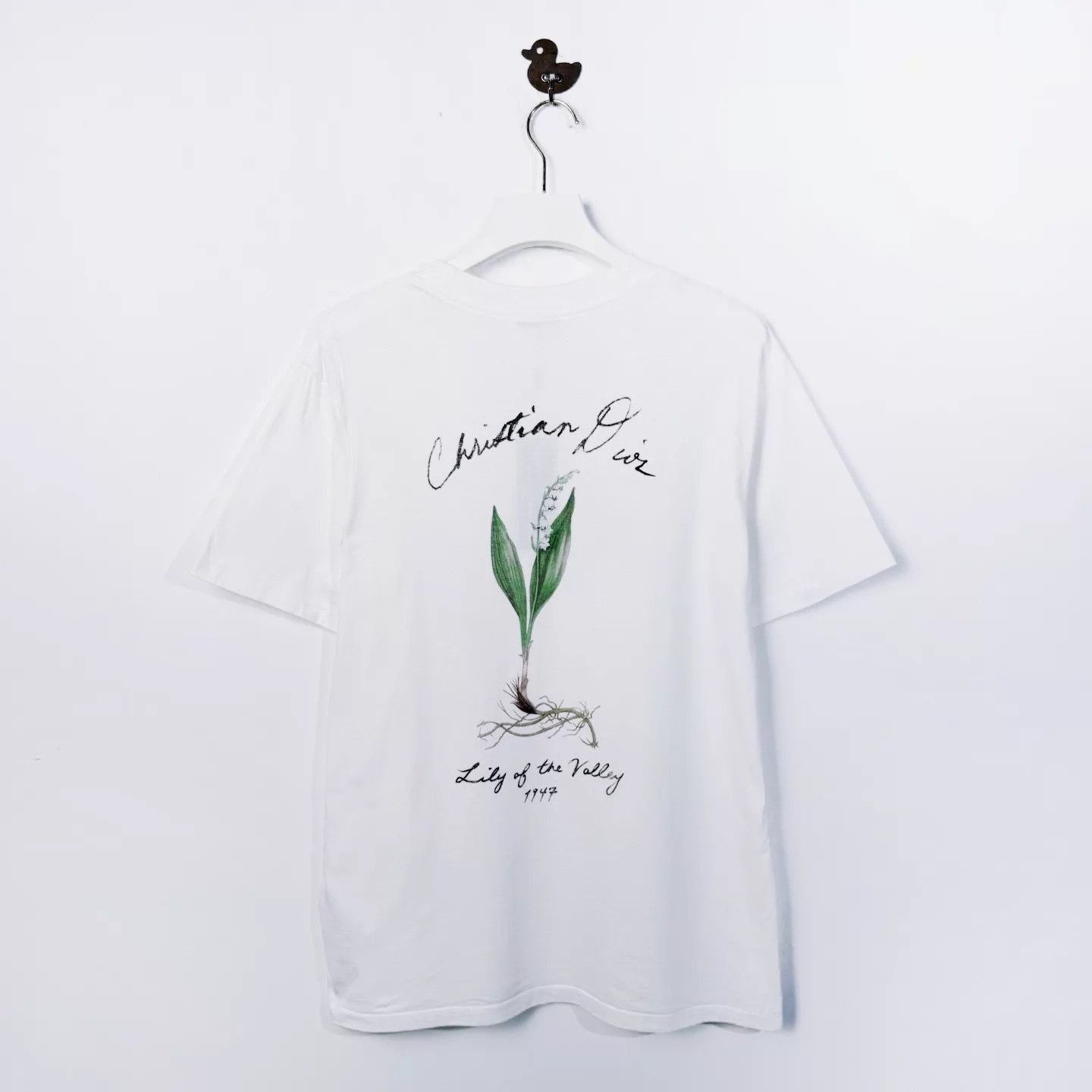 Dior White Short-Sleeve Crew Neck Shirt Size US S / EU 44-46 / 1 - 2 Thumbnail