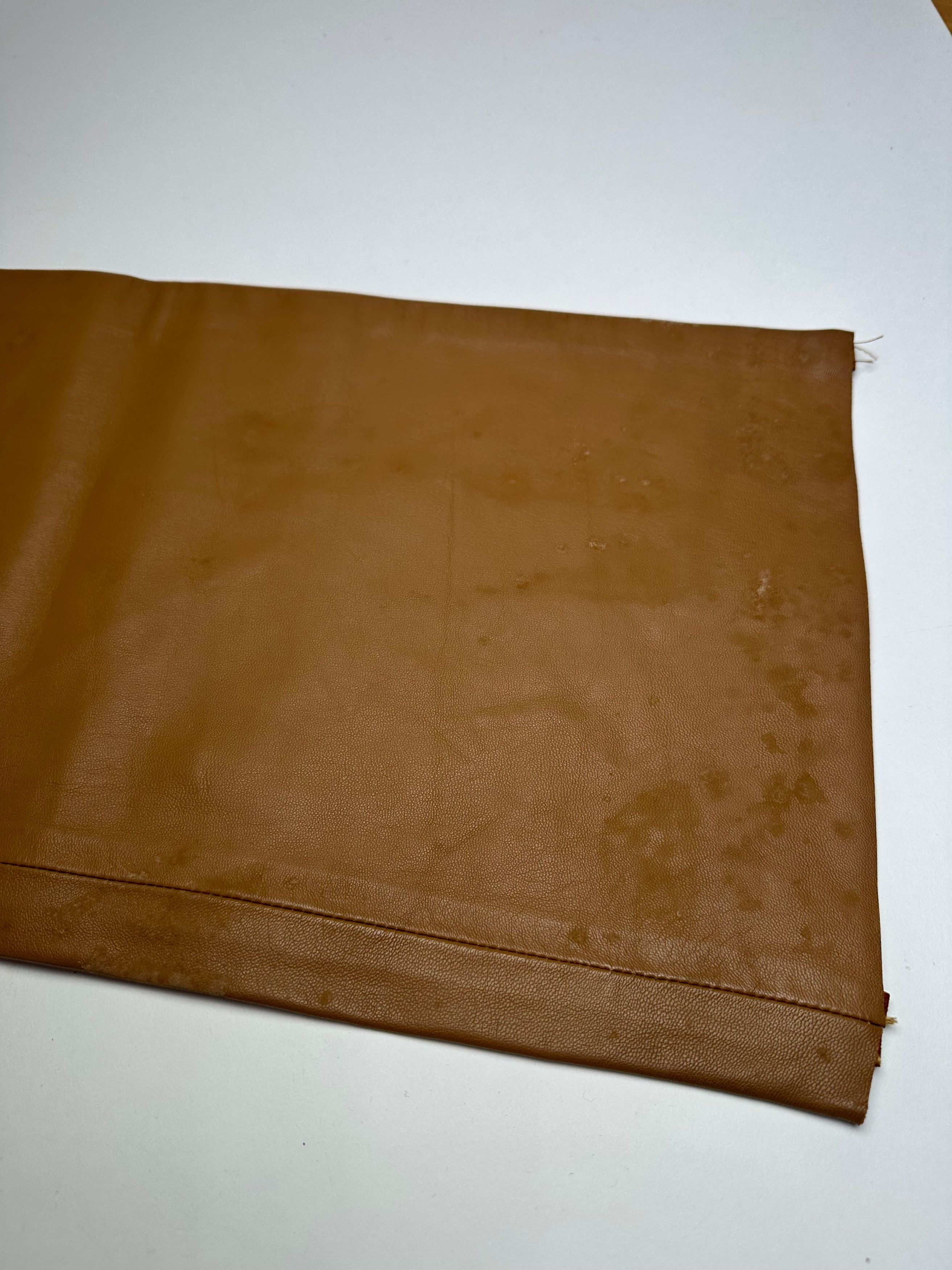 Courreges Vintage Leather Pants Brown M Size US 38 / EU 54 - 5 Thumbnail
