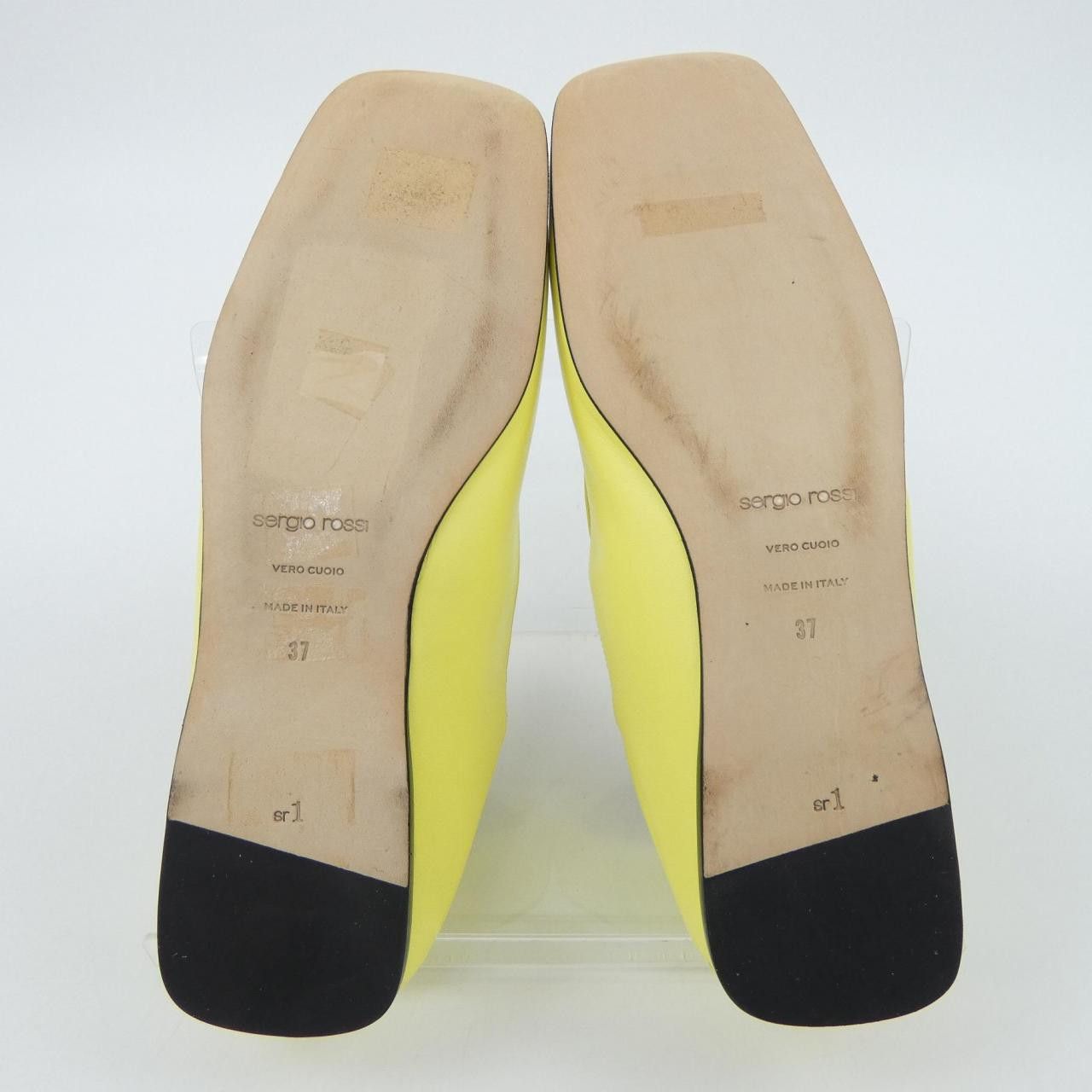 Other Other Sergio Rossi Flat Shoes Leather Shoes A77990 DUTY FREE for USA Size ONE SIZE - 4 Thumbnail