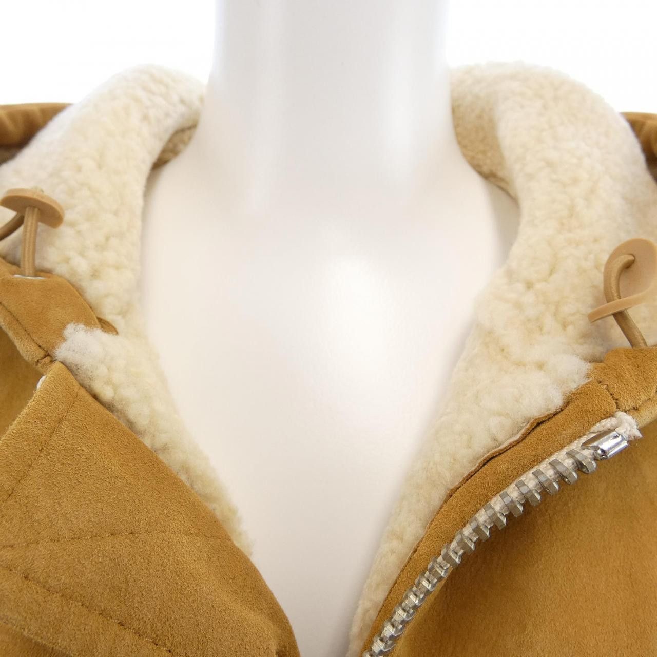 Prada Prada Prada Shearling Jacket Fur Outerwear 58A0861ZXR DUTY FREE for USA Size ONE SIZE - 5 Thumbnail